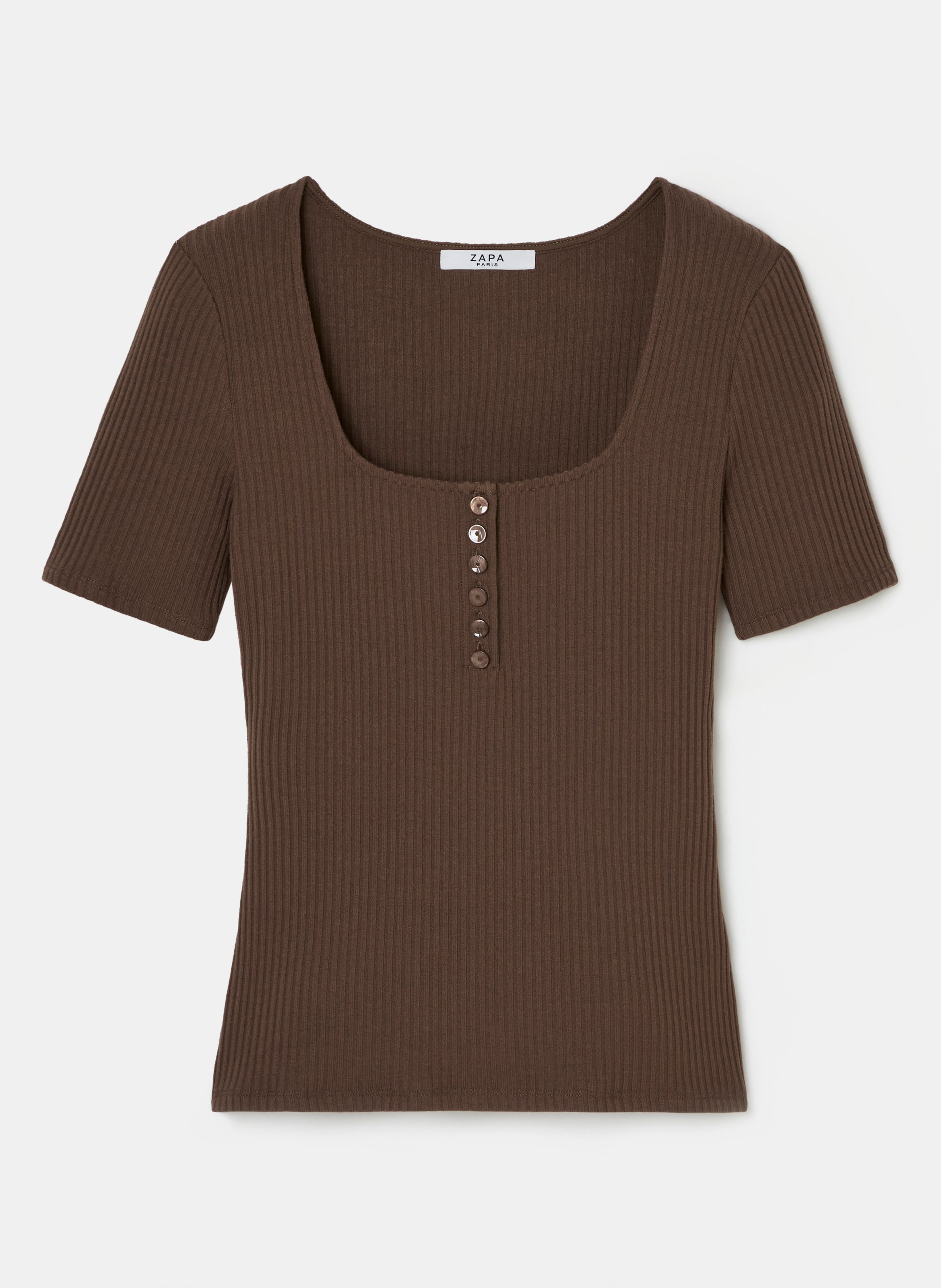 Top  toyan ZAPA Marron