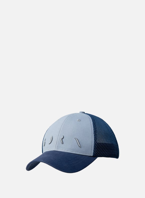 Casquette atuel avec logo sur le devant Bleu by BORN LIVING YOGA BORN LIVING YOGA Casquette atuel avec logo sur le devant Bleu