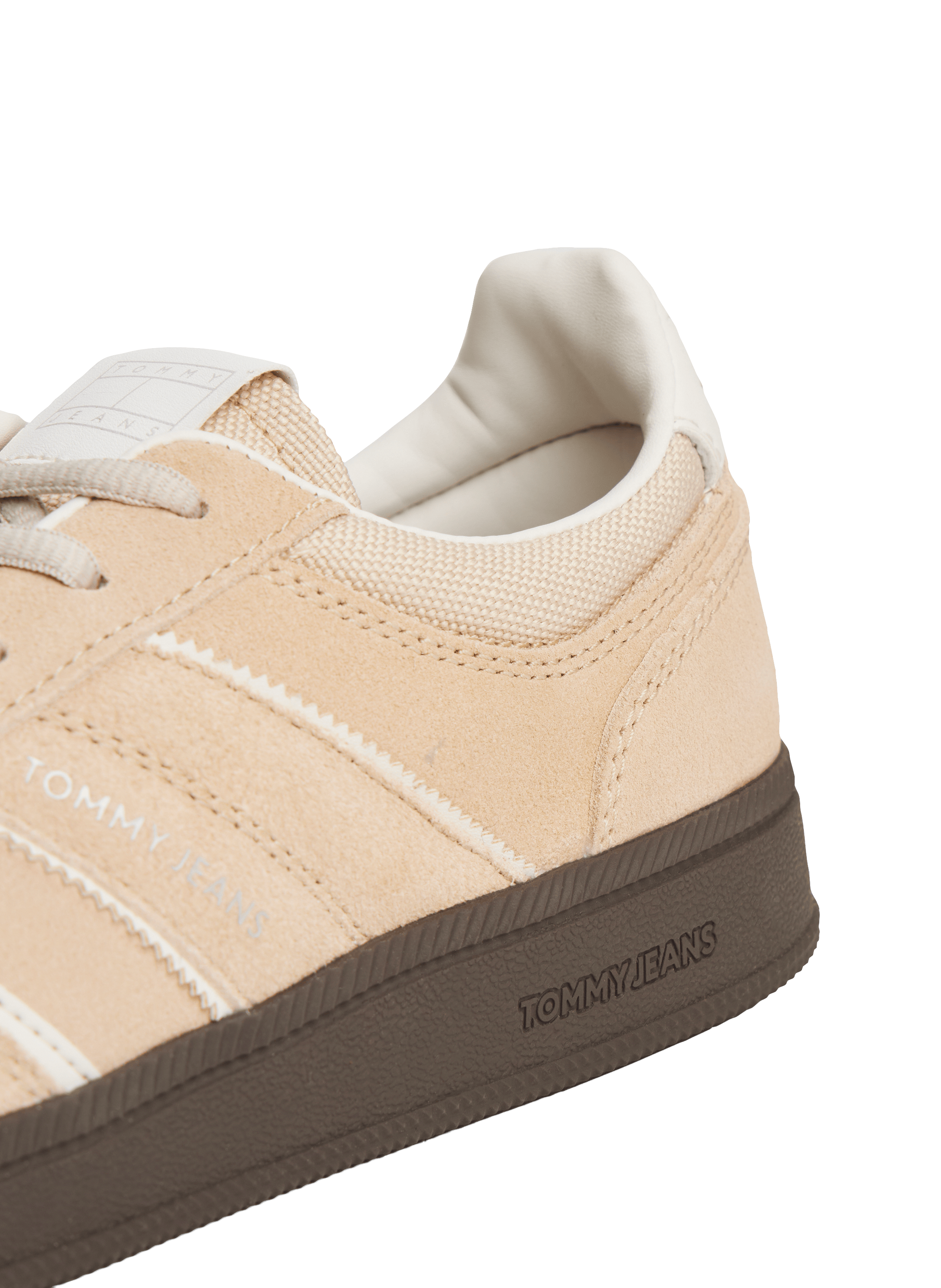 Baskets The Greenwich en daim multitextures TOMMY HILFIGER Beige