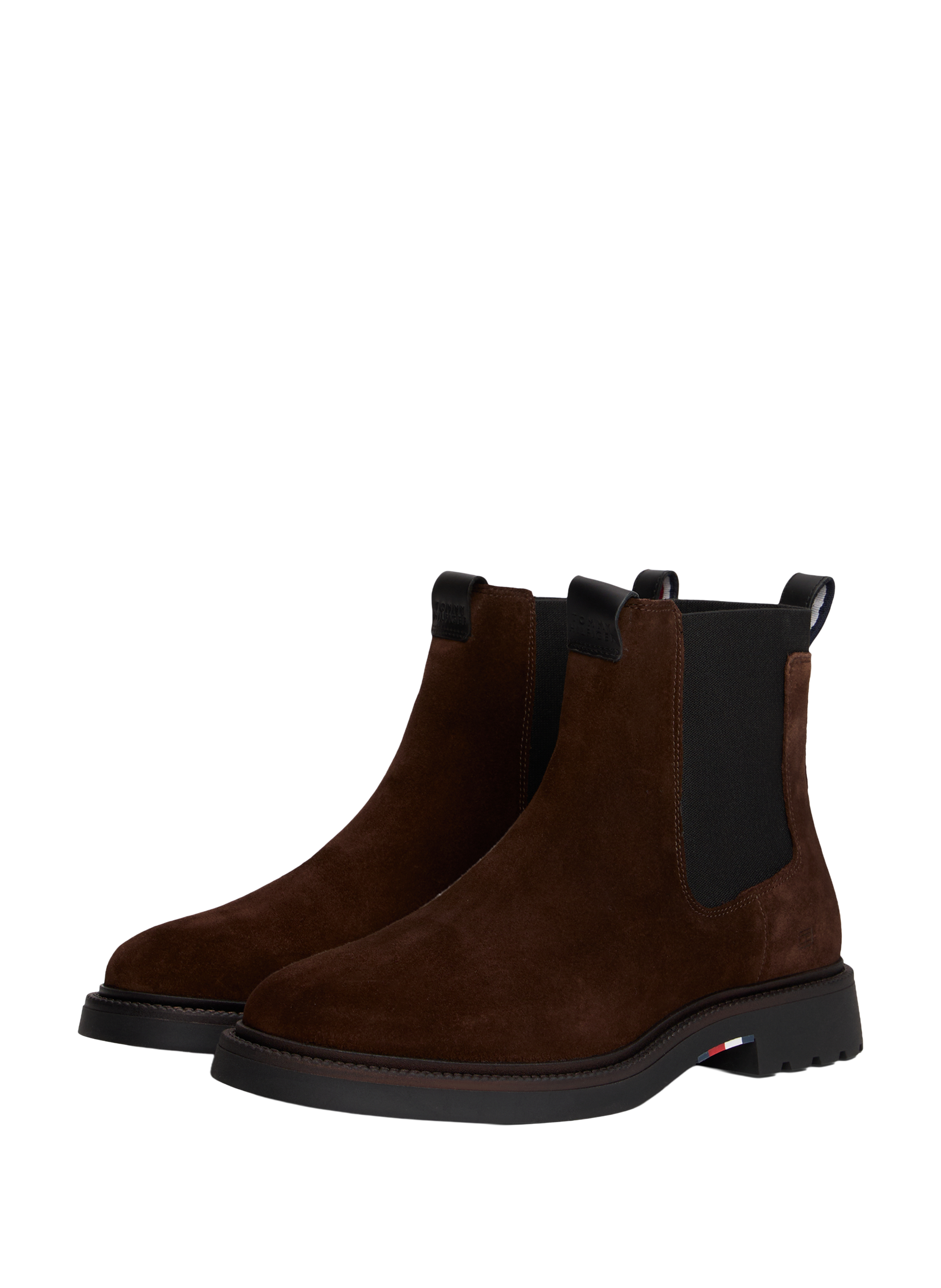 Chelsea Leather Boots TOMMY HILFIGER Brown
