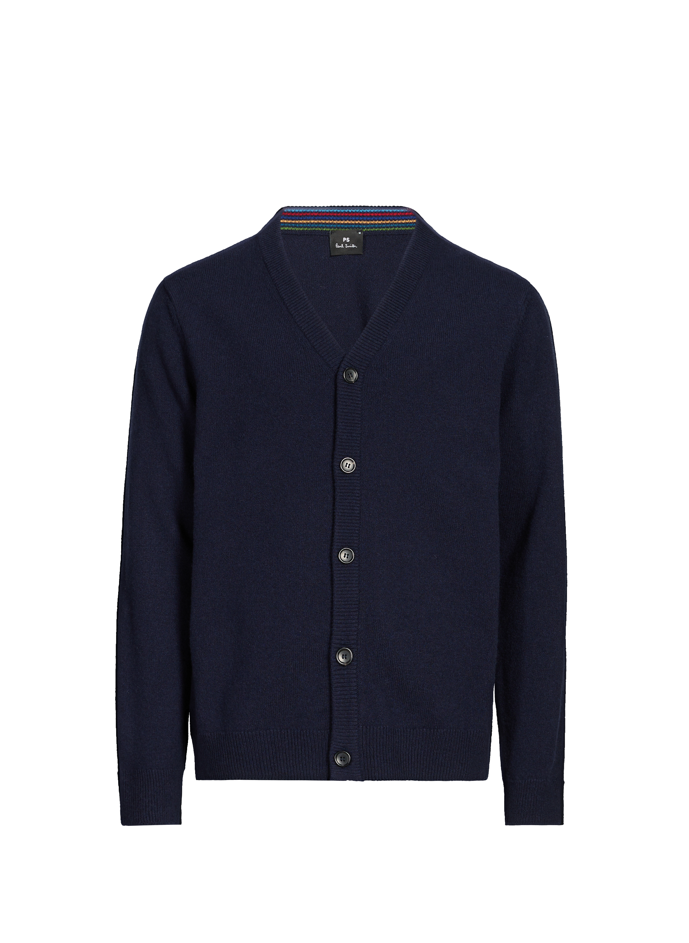 PAUL SMITH Merino wool cardigan Blue
