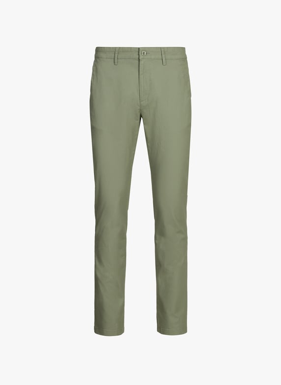 Pantalon slim en coton mélangé | Vert by AIGLE Pantalon slim en coton mélangé Vert