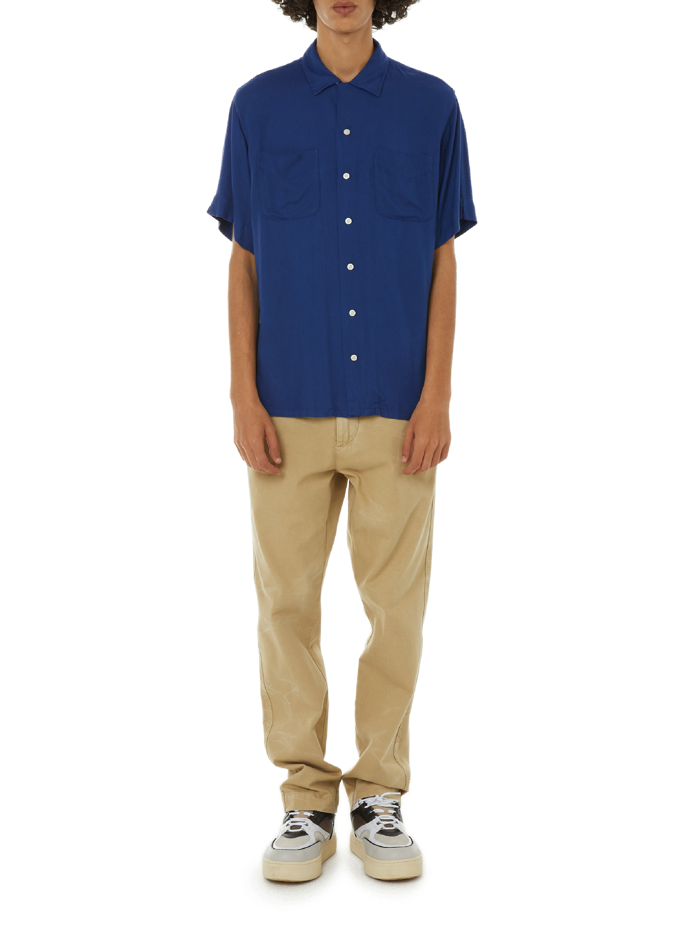 Chemise en viscose POLO RALPH LAUREN Bleu