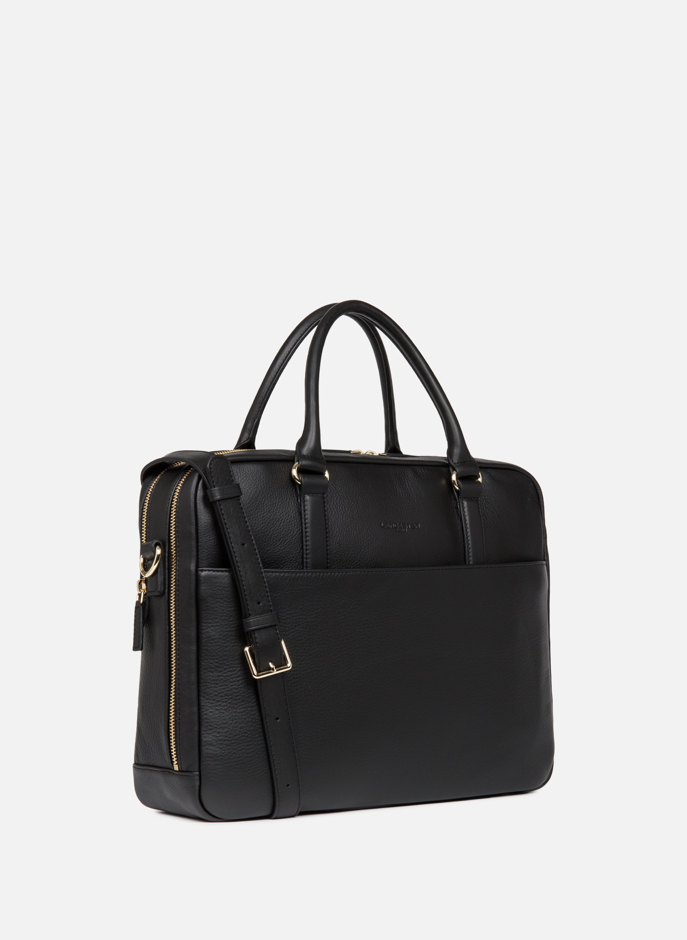 Portfolio document holder bag - Mademoiselle Business LANCASTER Black