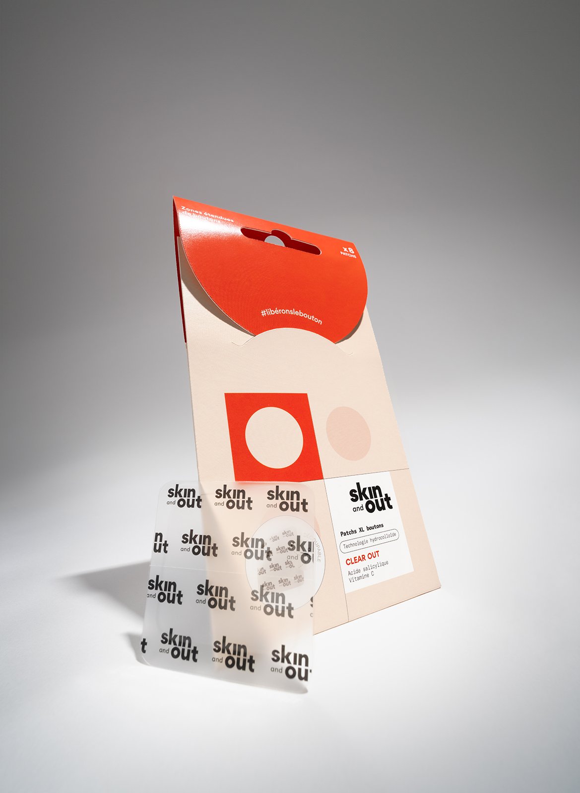 Clear Out - Patch XL Large Zone SKIN & OUT No color