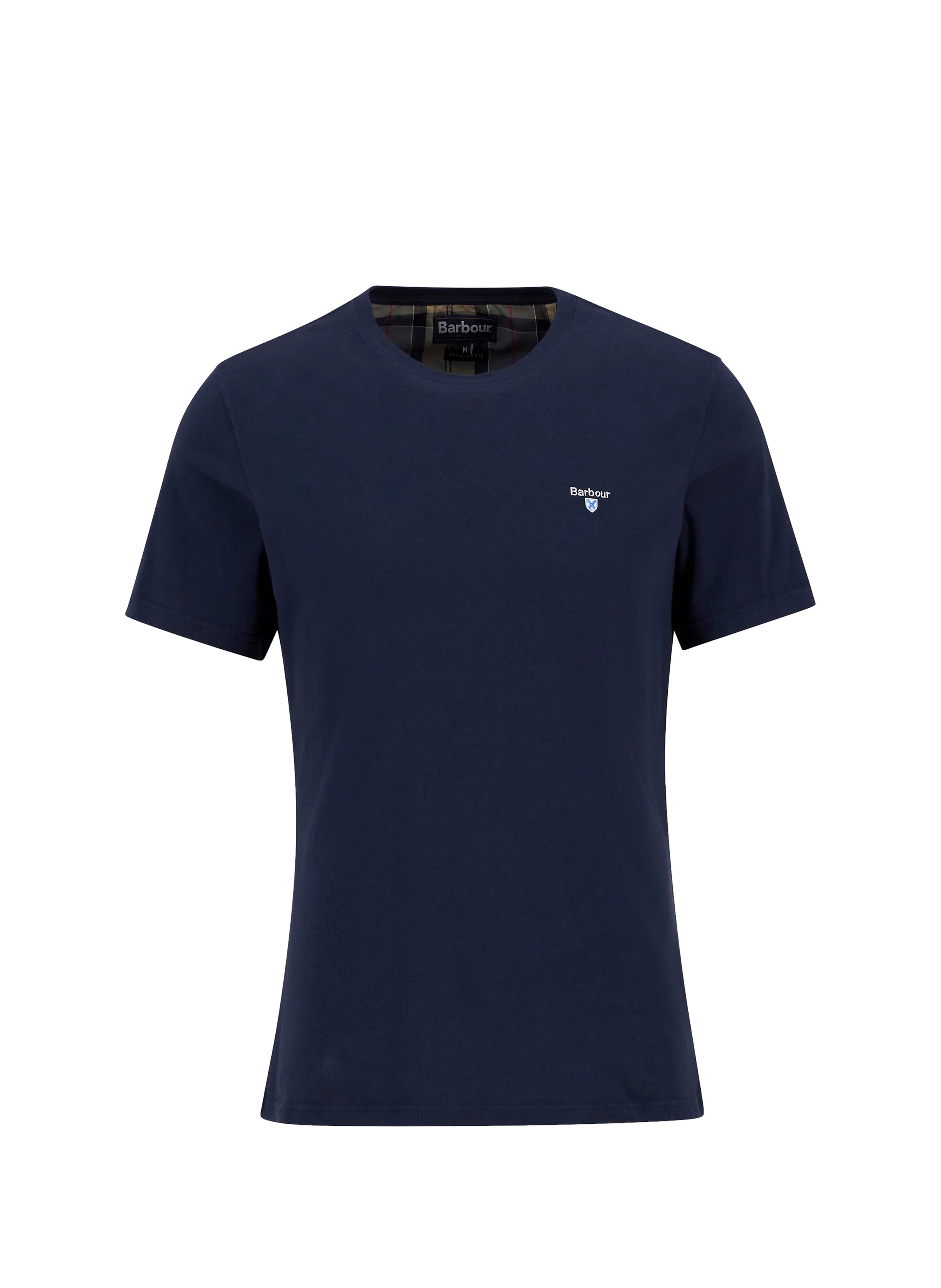 T-shirt à logo en coton BARBOUR Bleu