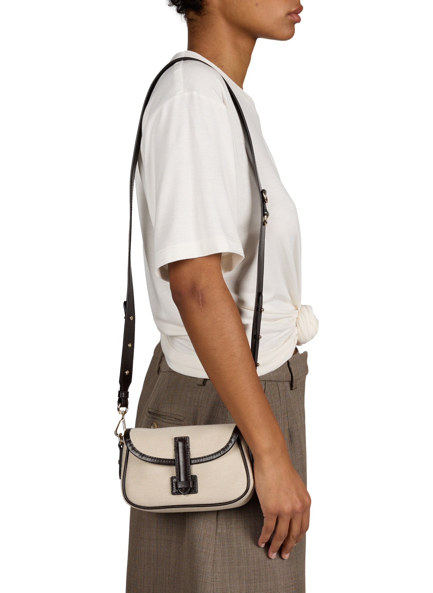 Shoulder bag Wkavik in blended cotton MAX MARA WEEK END Beige