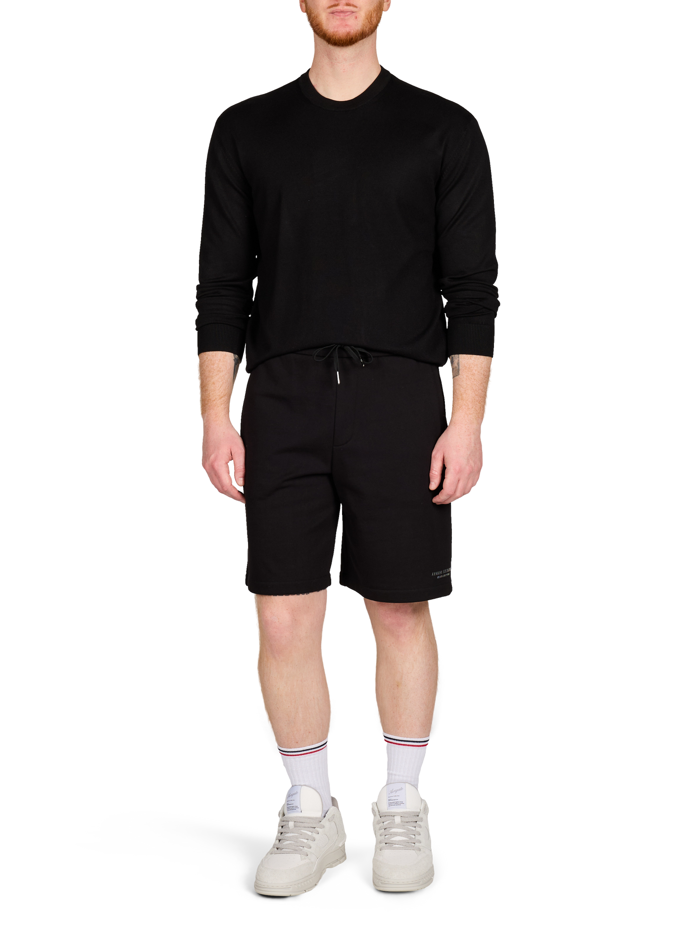 Pull uni ARMANI EXCHANGE Noir