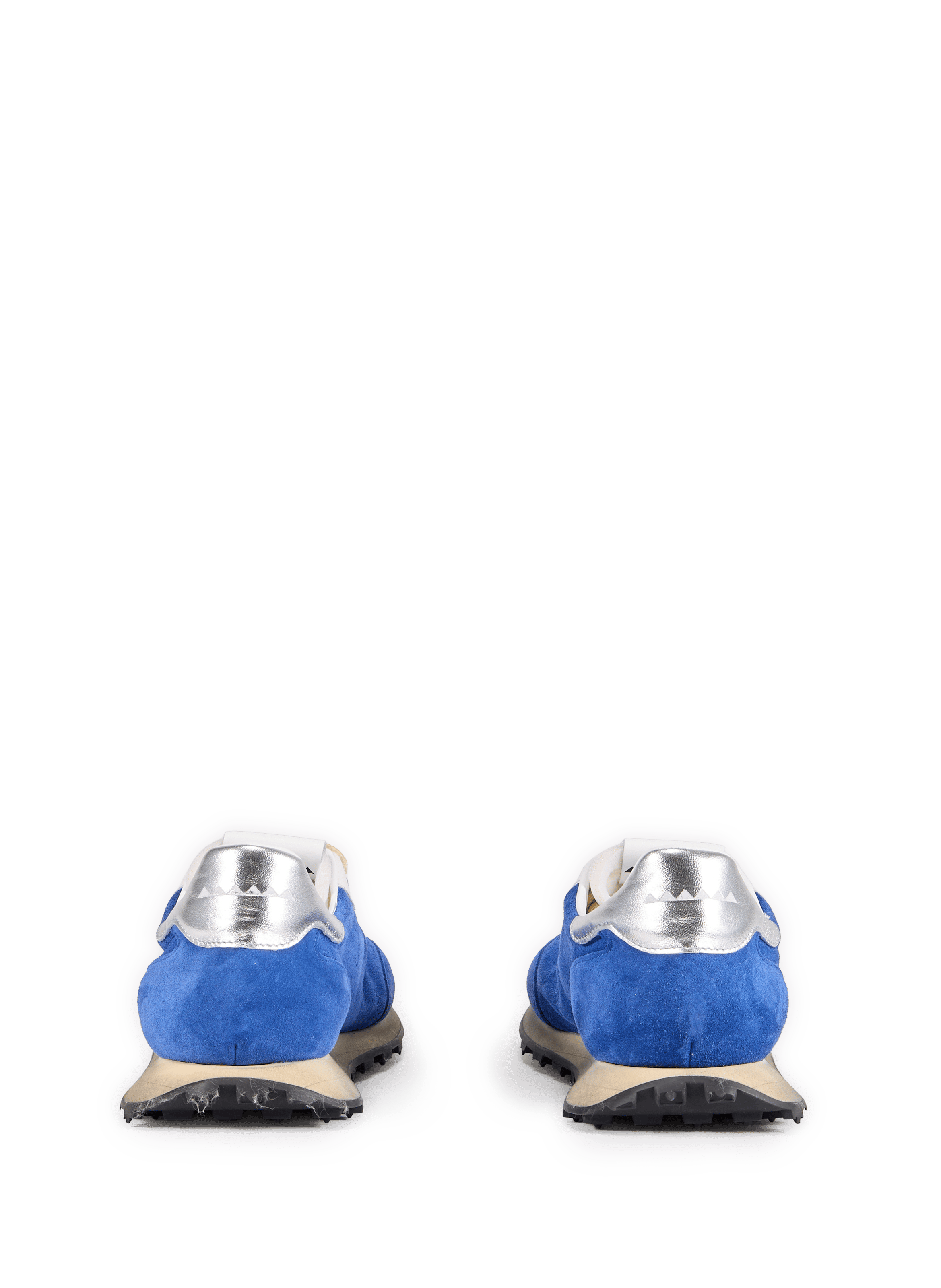 Baskets en cuir suédé mélangé Azul