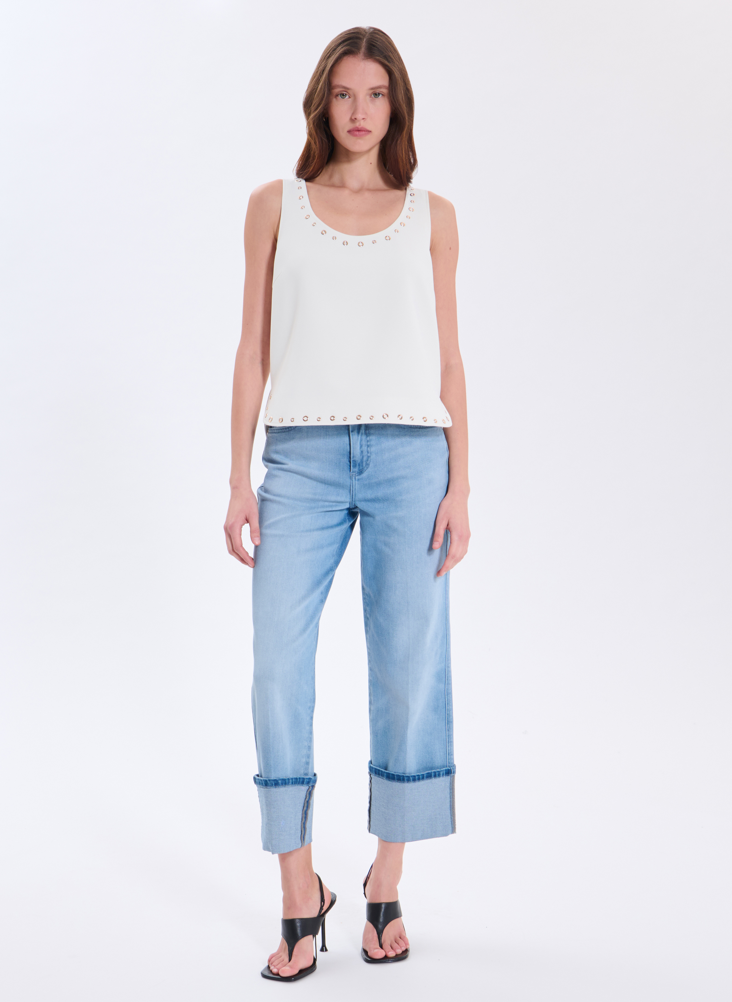 Top  tiki ZAPA Blanc