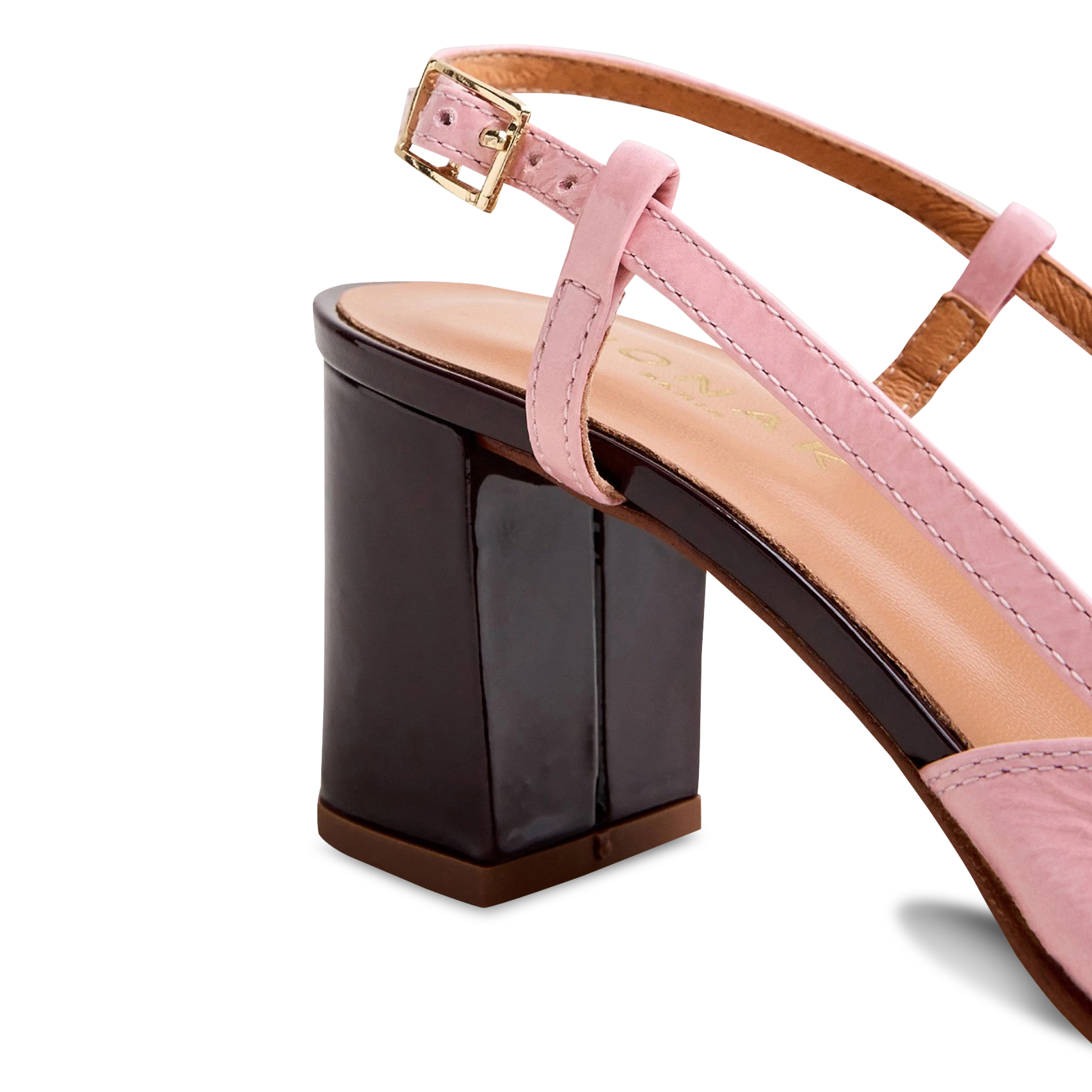 Babies en cuir dhapop JONAK Rose