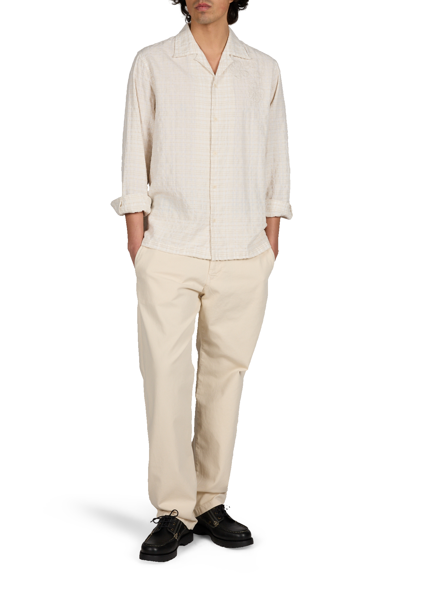 Cotton Trousers NN.07 Beige
