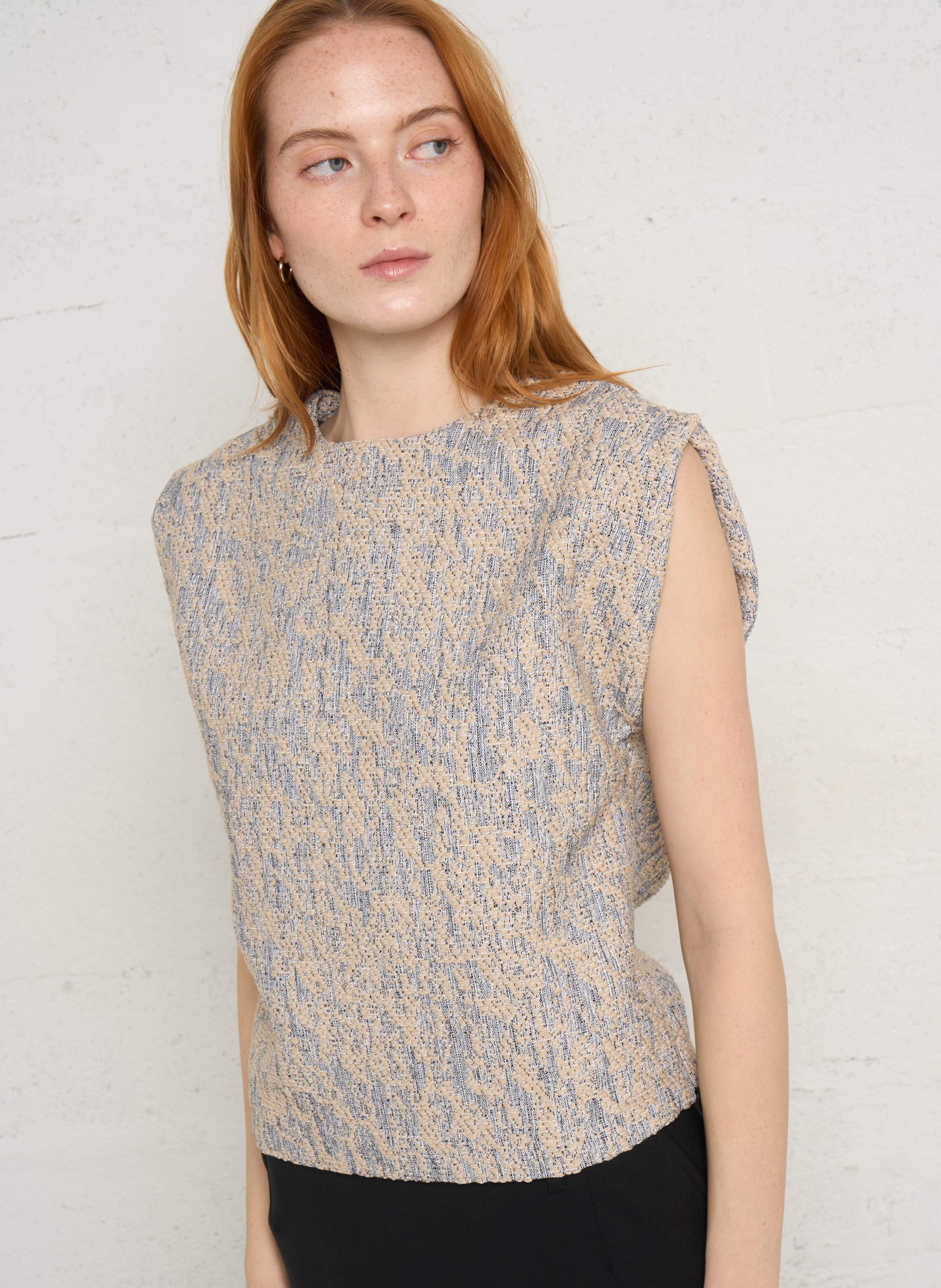 Top cpm rond edene IRO Beige