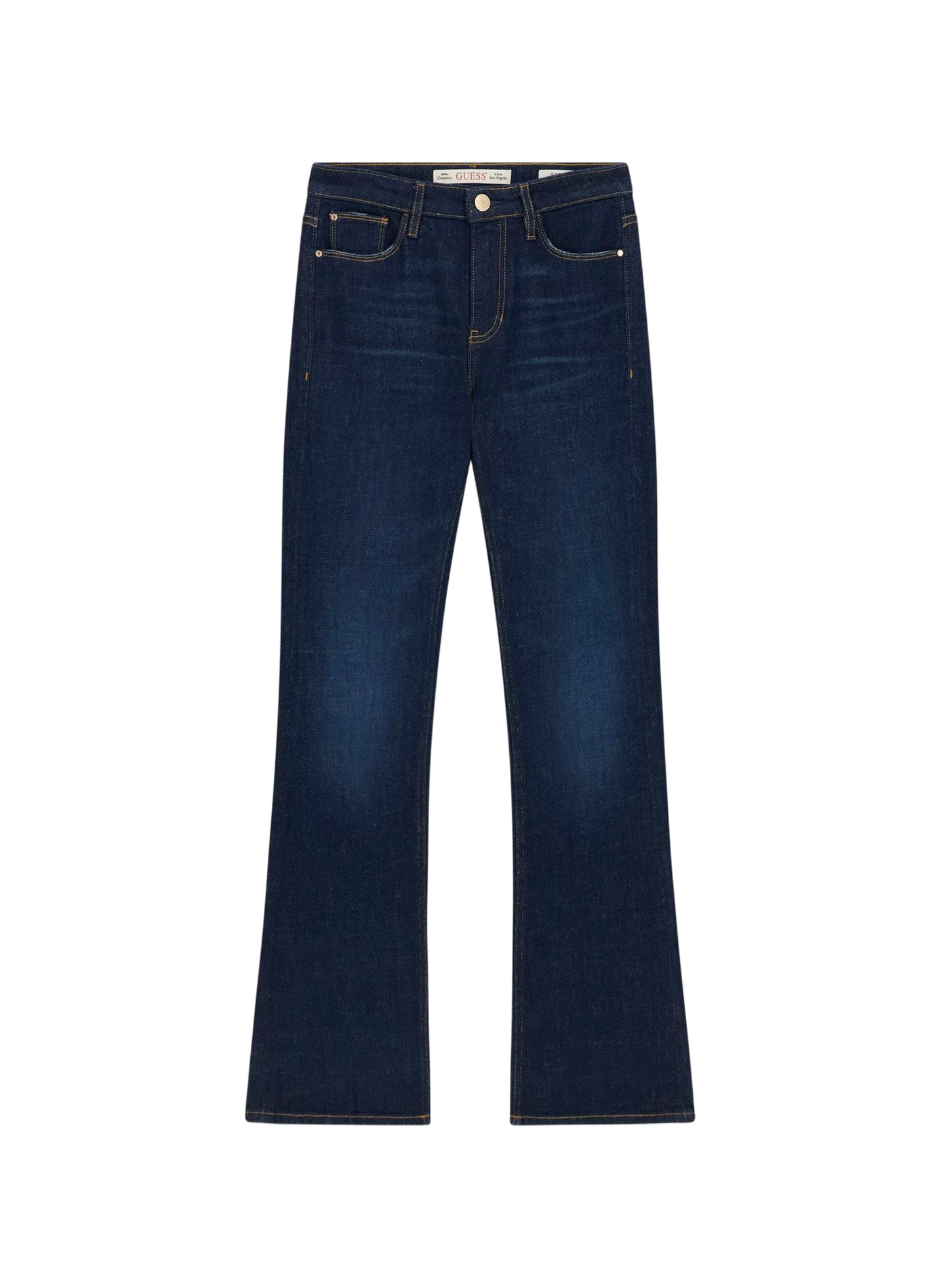 Sexy Flare Jeans aus Baumwollmischung GUESS Blau