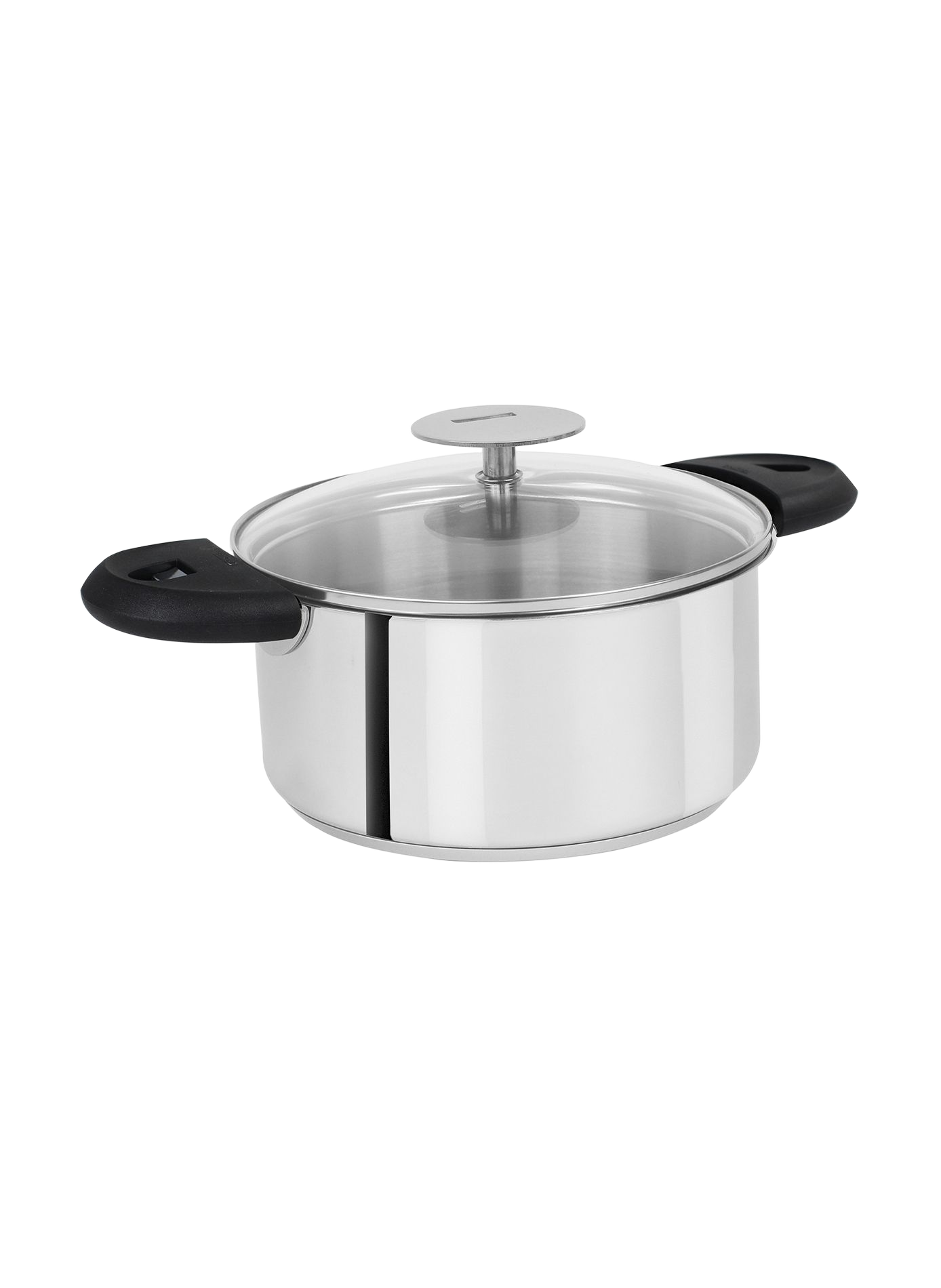 Casserole en inox à poignée amovible Mutine CRISTEL Gris
