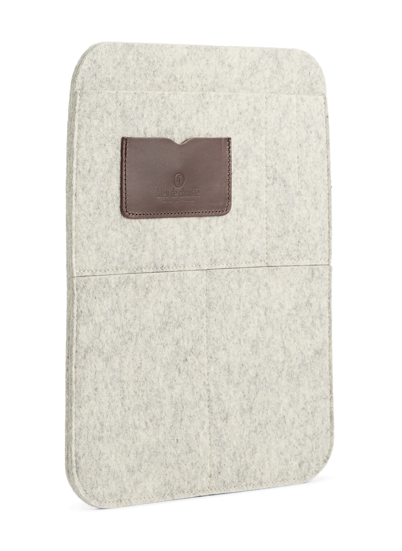 Pochette ordinateur H33 en coton mélangé BLEU DE CHAUFFE Gris