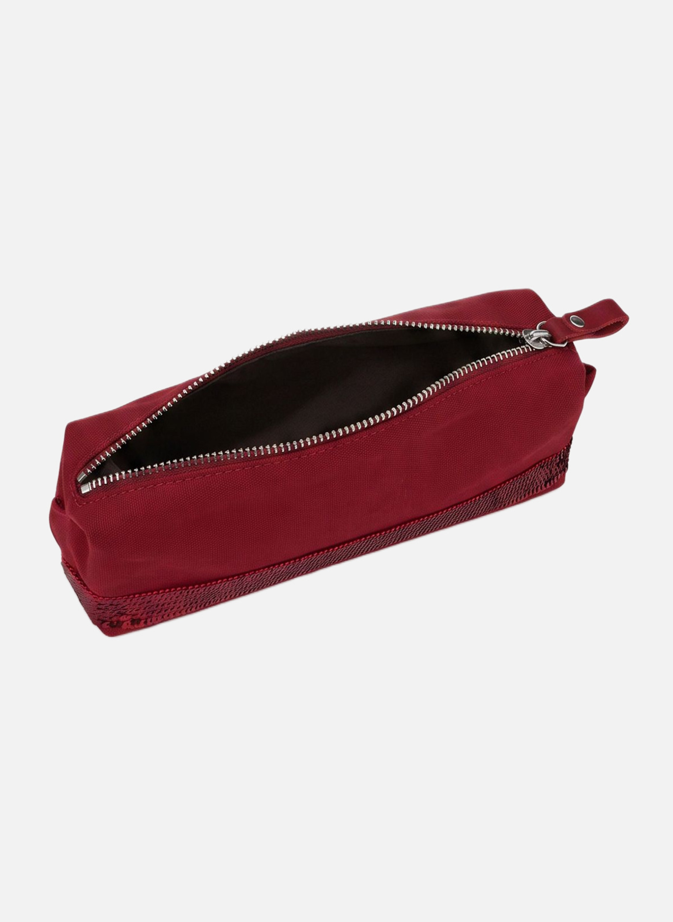 Trousse écolier en toile VANESSA BRUNO Rouge