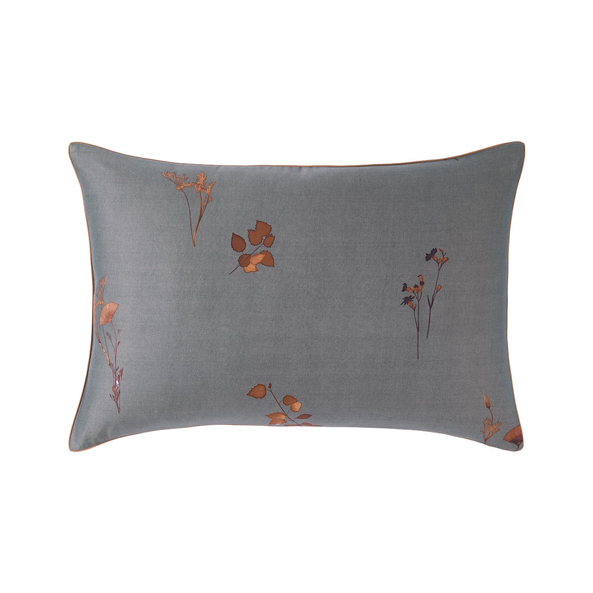 Taie d'oreiller en satin de coton, midnight flowers BOSS HOME Multicolore