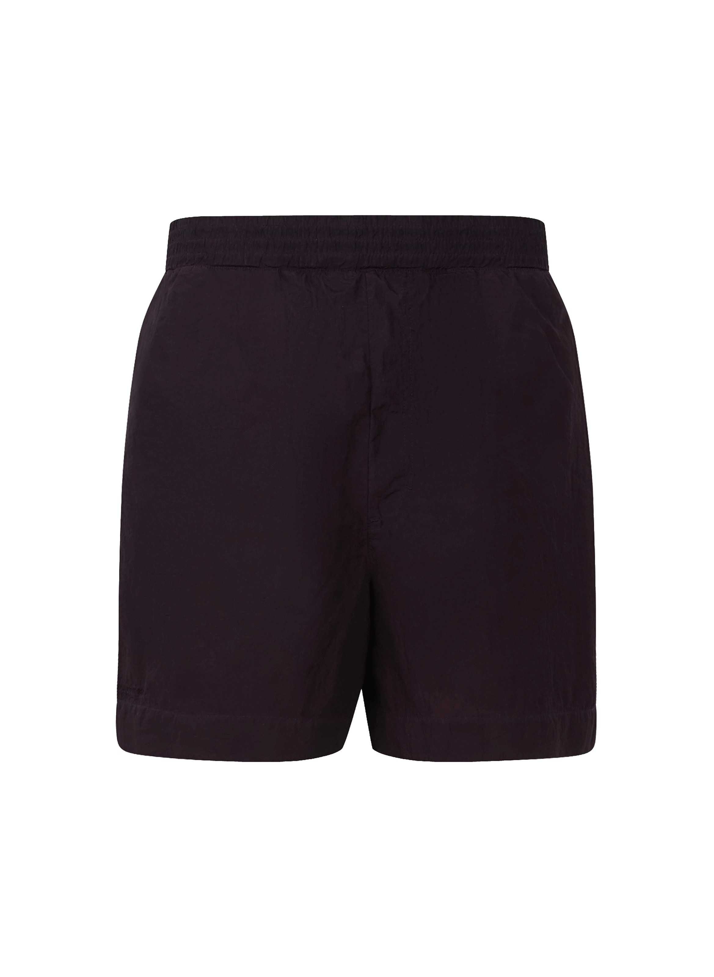 Short de bain en nylon teint