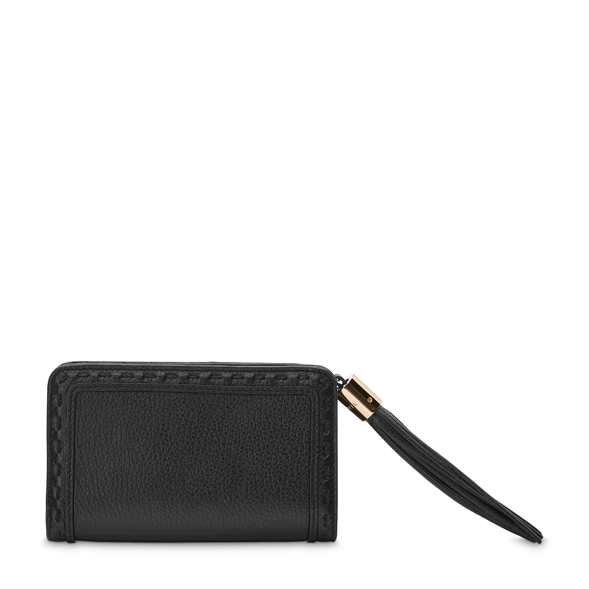 Portefeuille rectangulaire zippé premier flirt de lancel en cuir LANCEL Noir