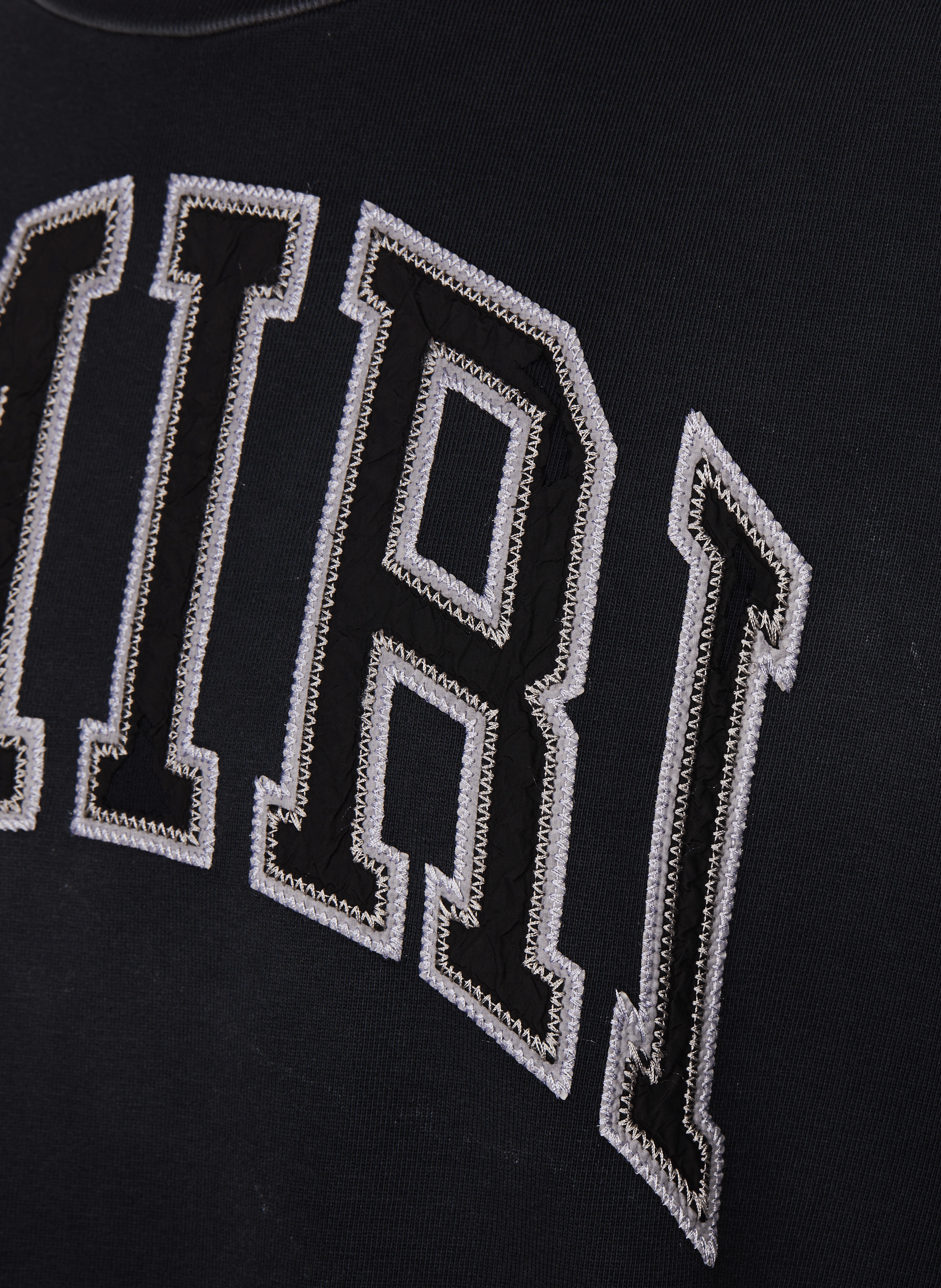 Oversized logo t-shirt AMIRI Black