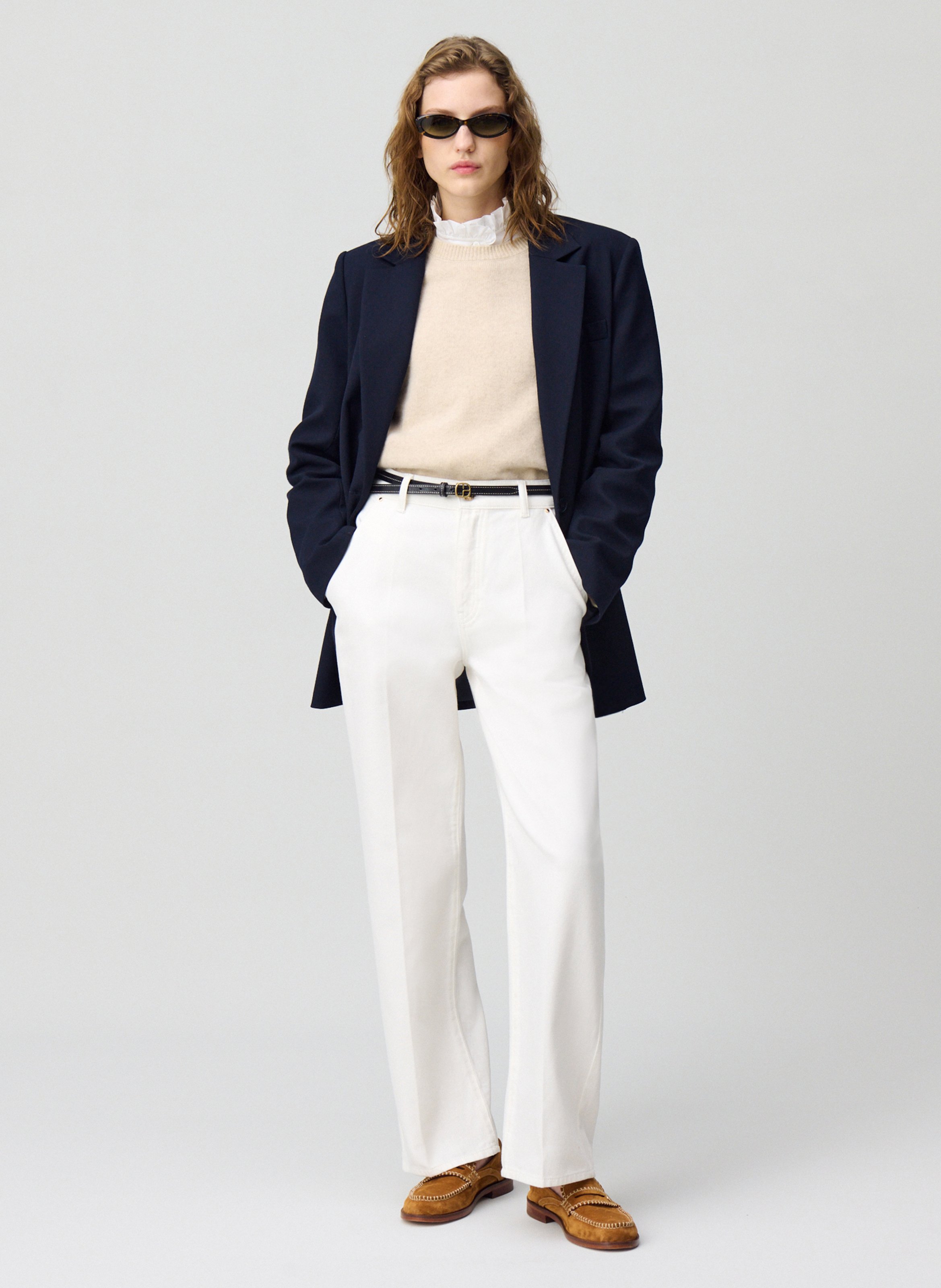 Veste de tailleur CLAUDIE PIERLOT Bleu