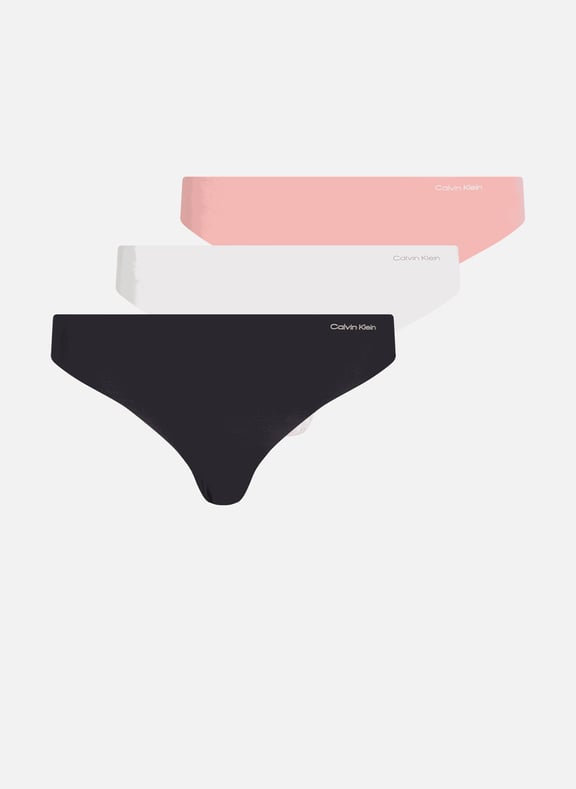 Set of three thongs Multicolour by CALVIN KLEIN CALVIN KLEIN Set of three thongs Multicolour