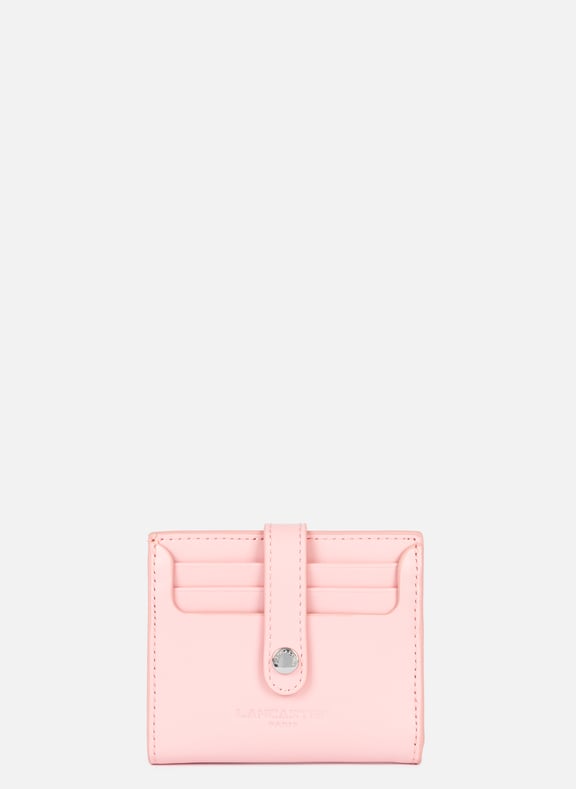 Porte-cartes - paris pm Rose by LANCASTER LANCASTER Porte-cartes - paris pm Rose