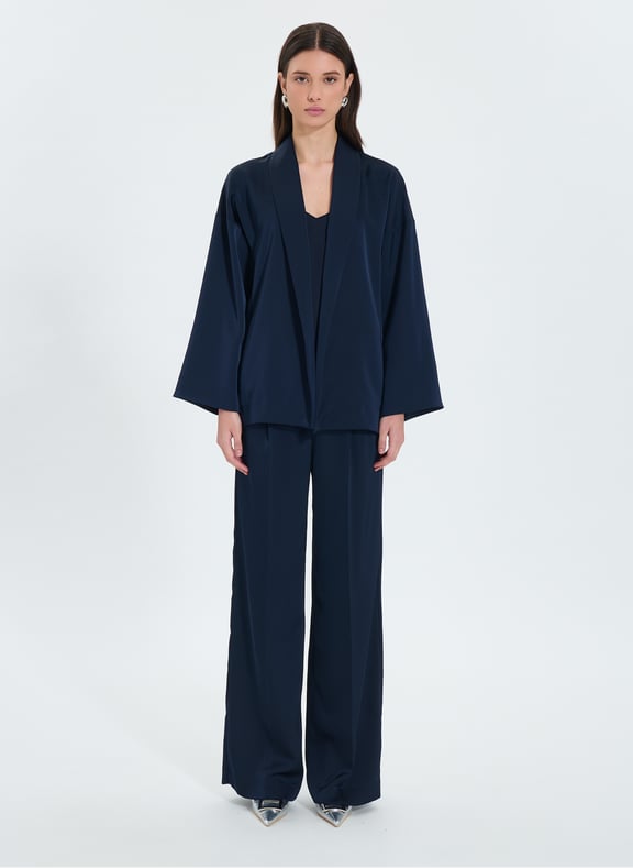 Veste nocturne évasée - vao Bleu by ZAPA ZAPA Veste nocturne évasée - vao Bleu