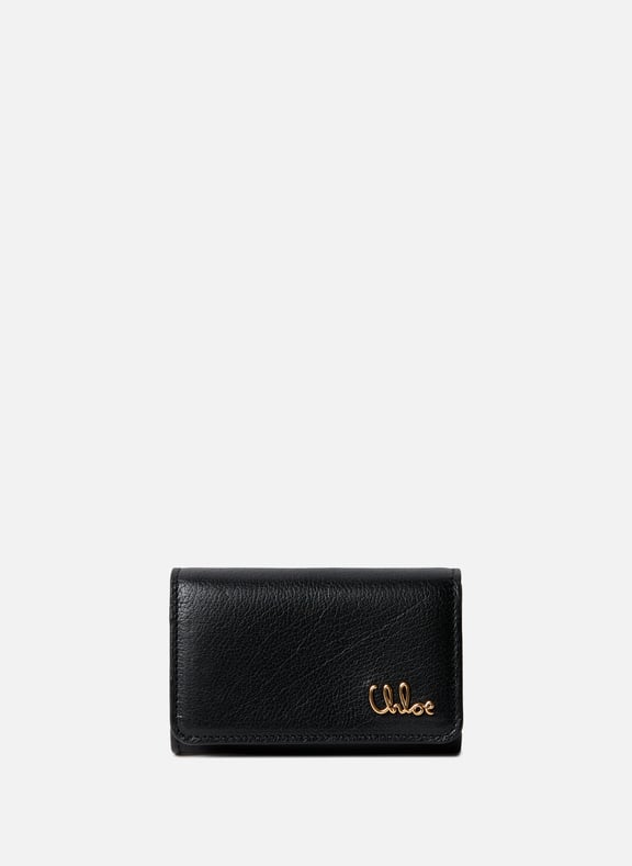 Leather wallet Black by CHLOÉ CHLOÉ Leather wallet Black
