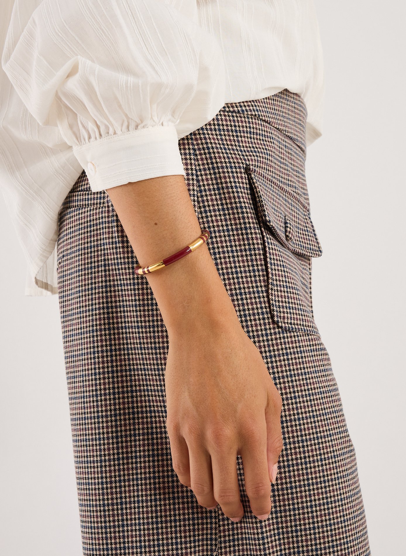 Bracelet Positano  AURELIE BIDERMANN Rouge