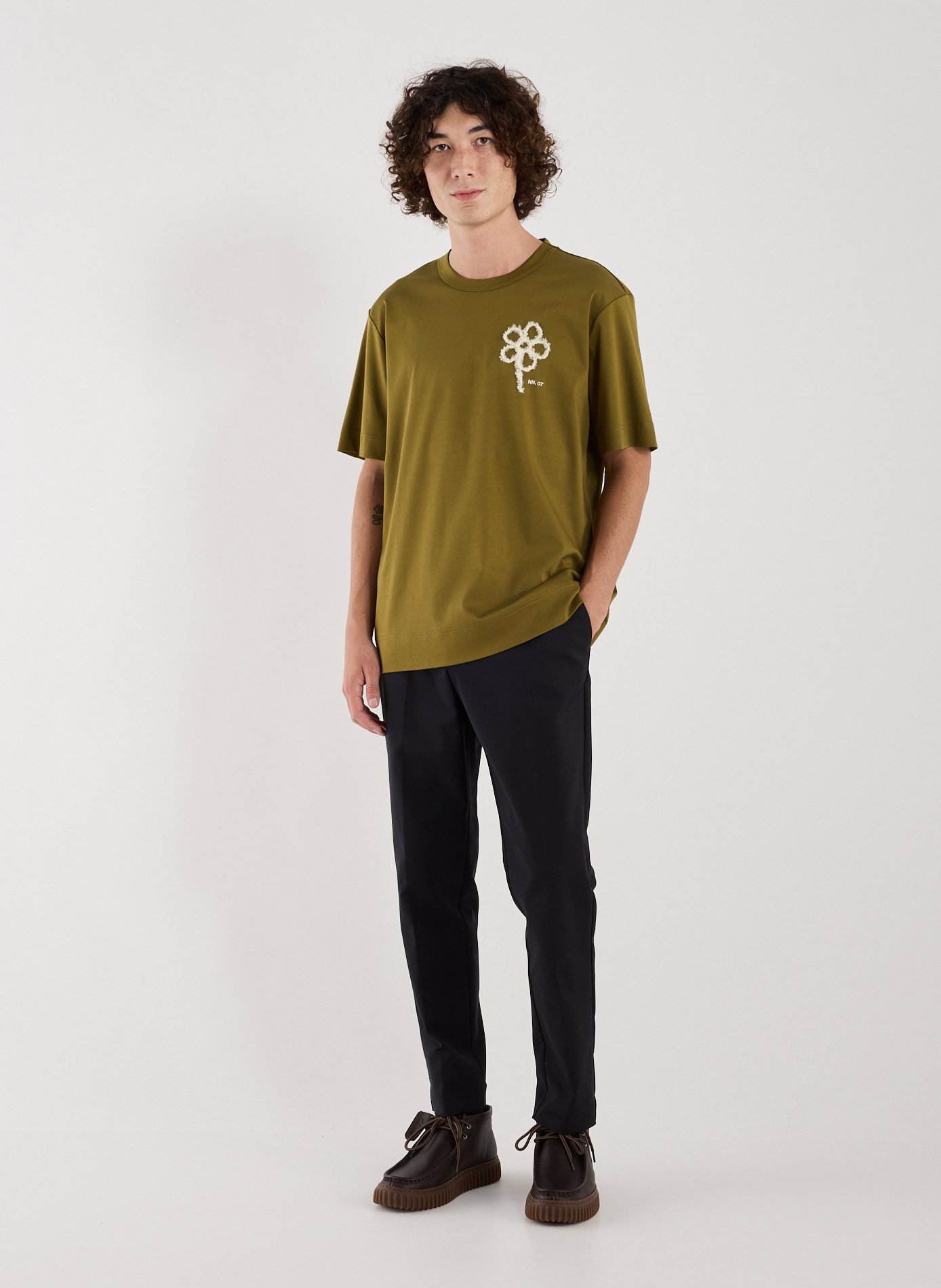 Pedro Cotton T-shirt NN.07 Green
