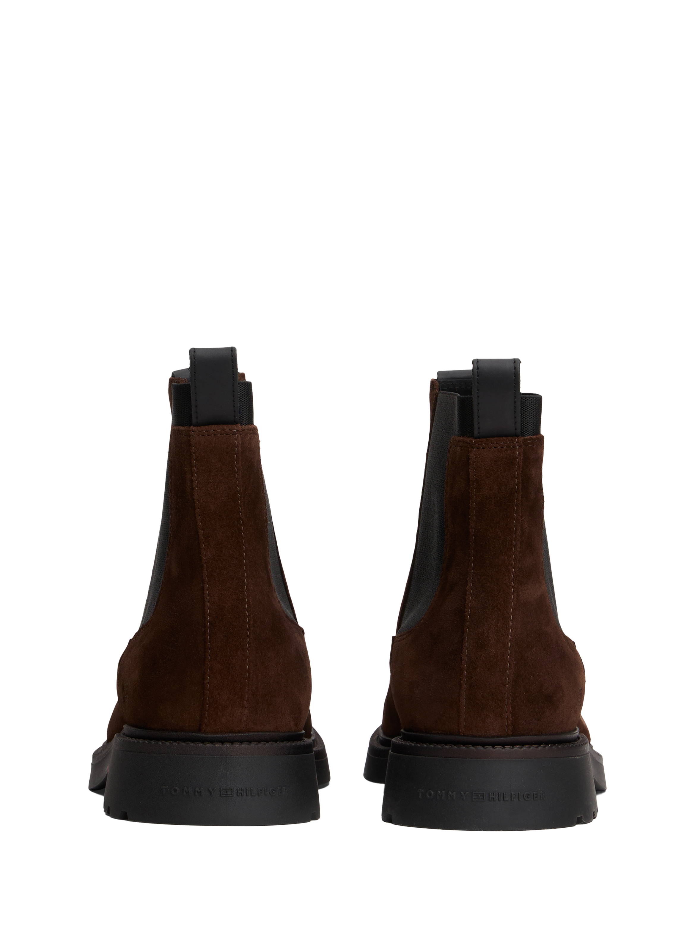 Chelsea Leather Boots TOMMY HILFIGER Brown