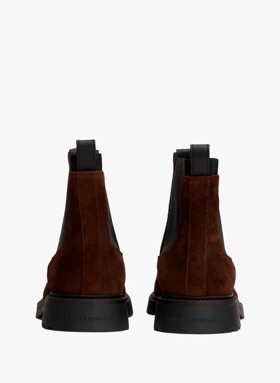 Bottines Chelsea en cuir | Marron by TOMMY HILFIGER Bottines Chelsea en cuir Marron