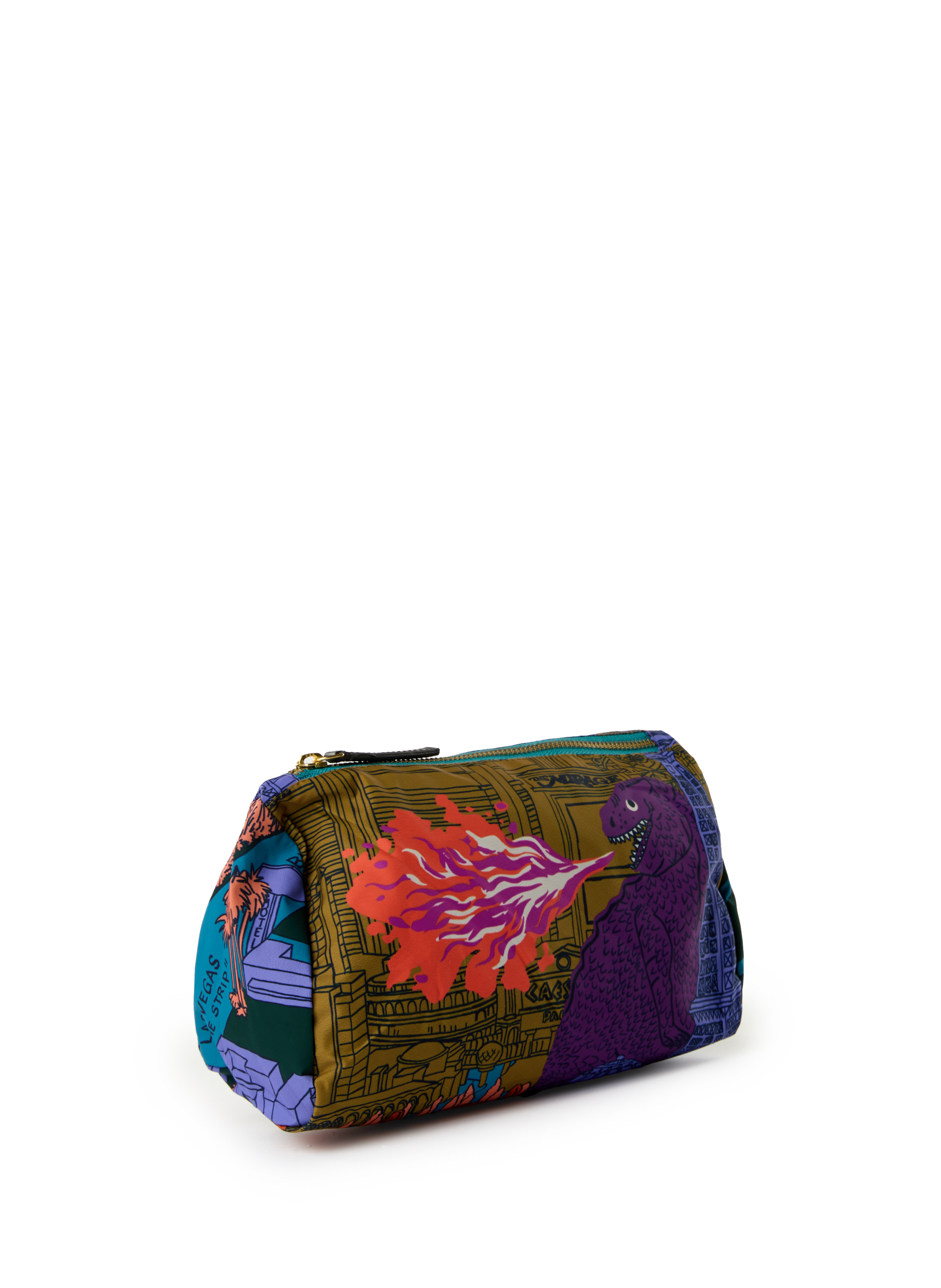 Trousse S imprimée  INOUI EDITIONS Violet