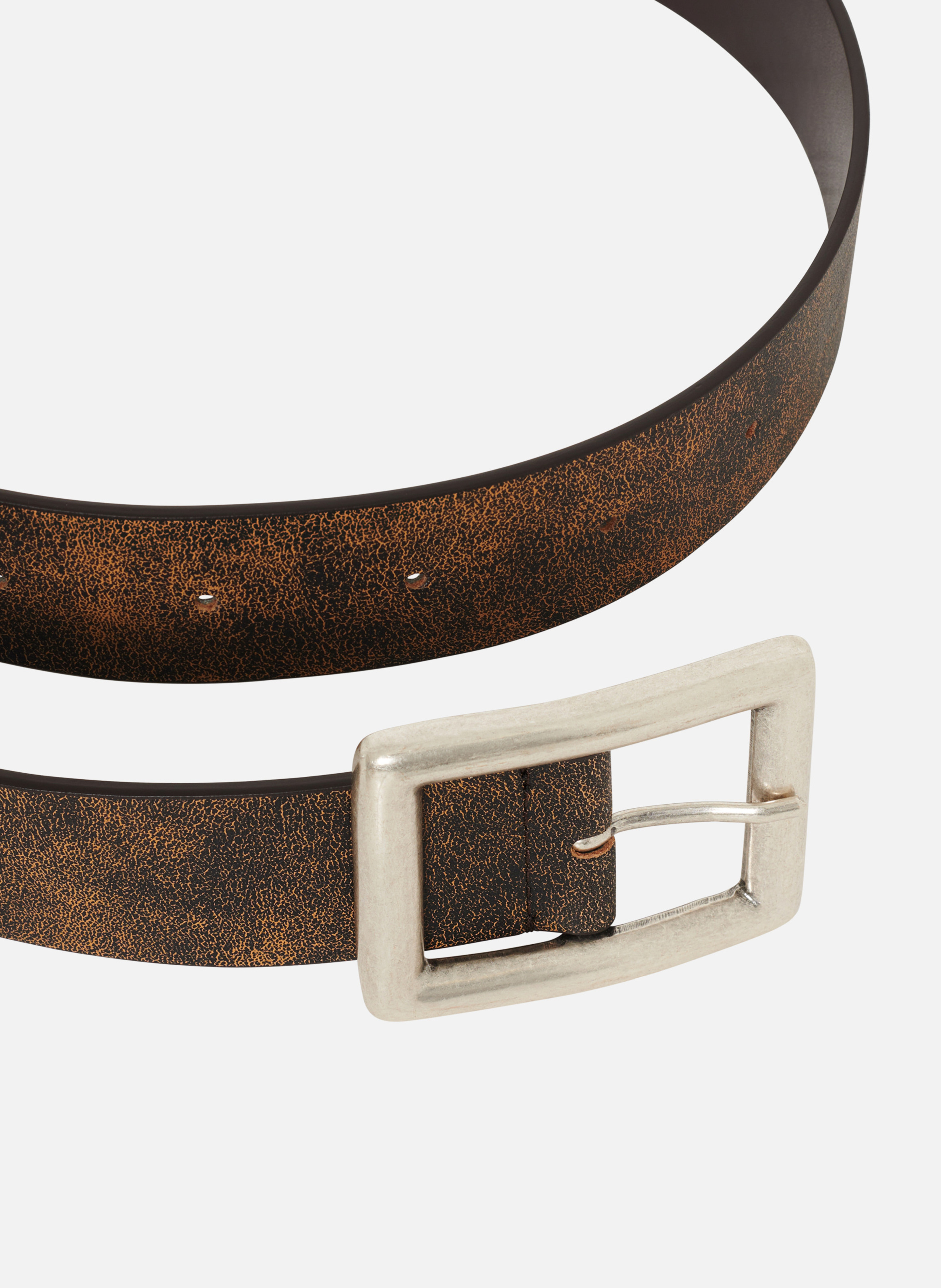 Ceinture effet vintage THE KOOPLES Marron