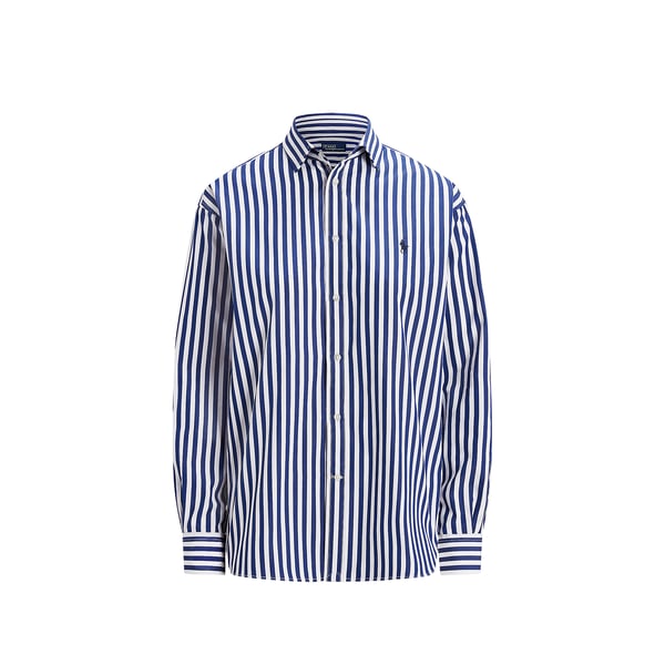 Polo Chemise rayée en coton