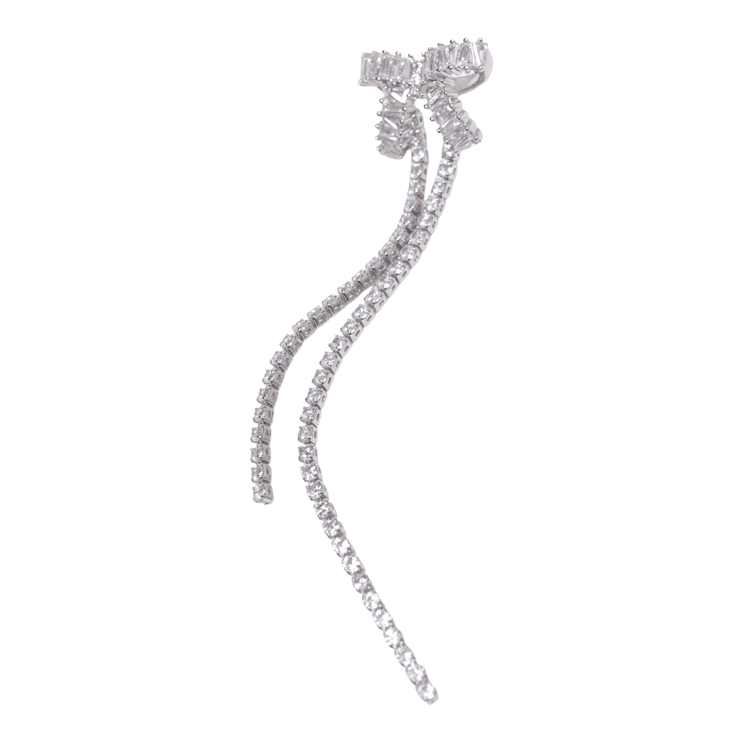 Boucles d'oreilles nœud MAJE Argent