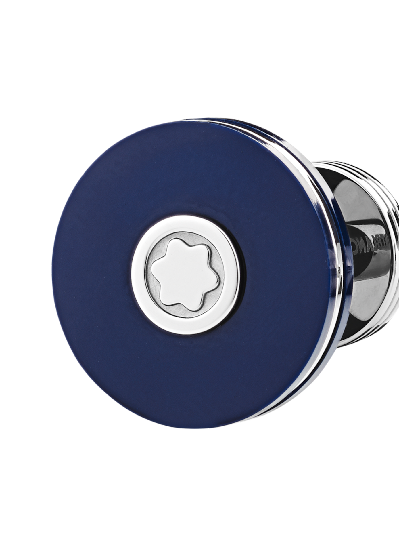 Round cufflinks MONTBLANC Blue