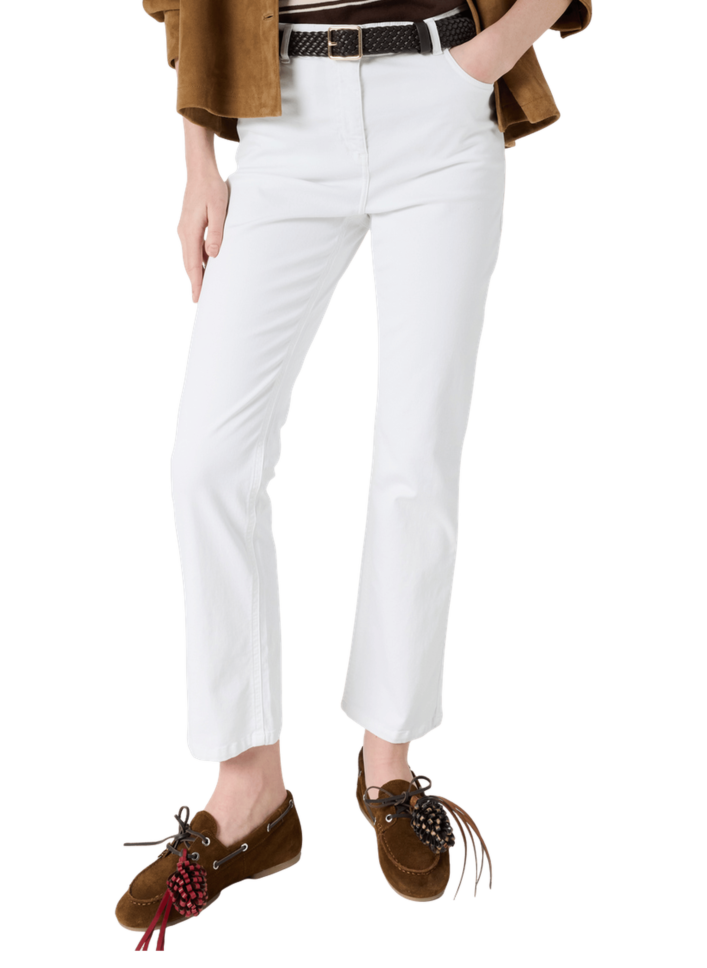 Jean slim en coton - adela GERARD DAREL Blanc