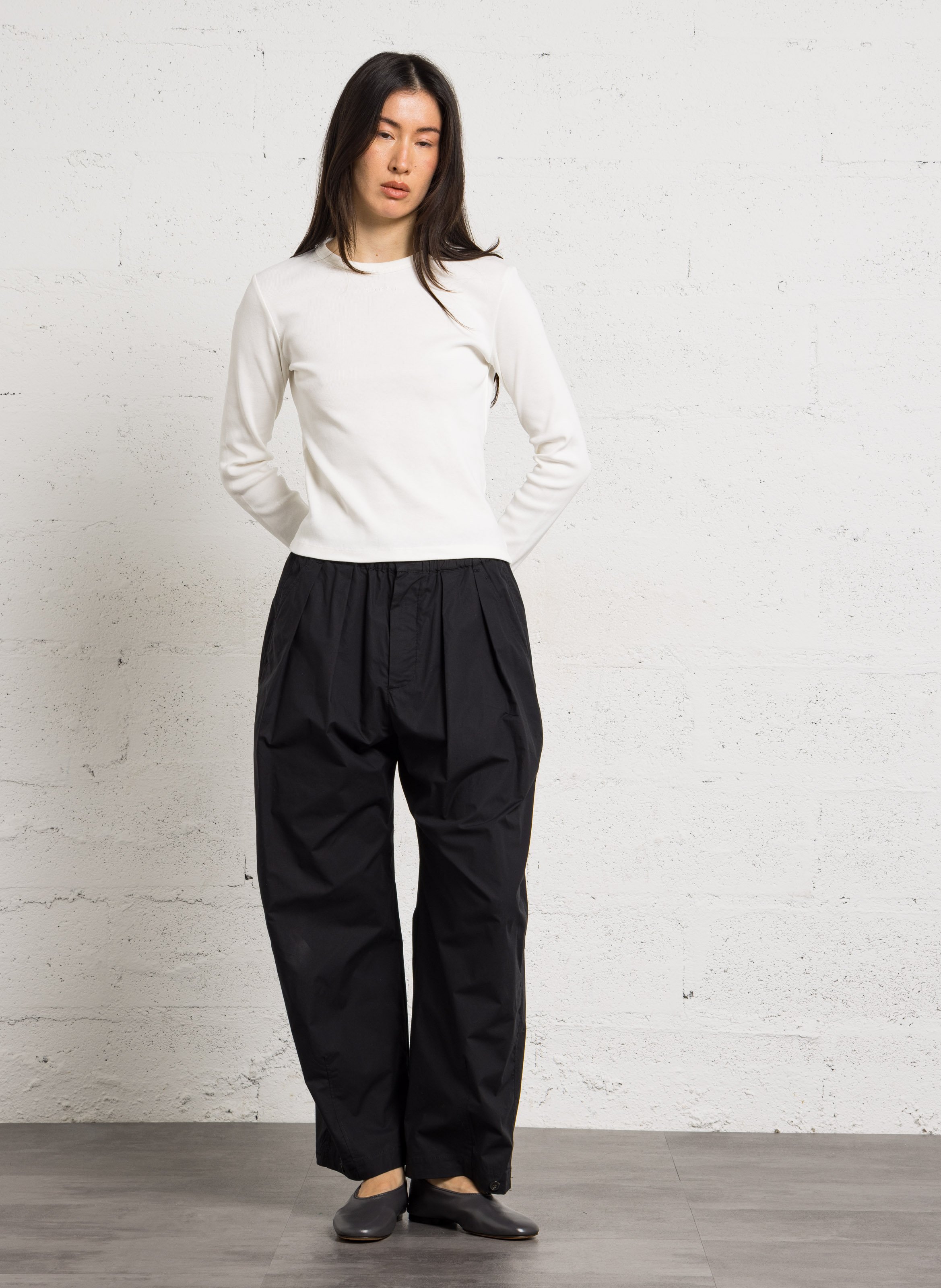 Tee-shirt droit en coton bio flavie SOEUR Blanc