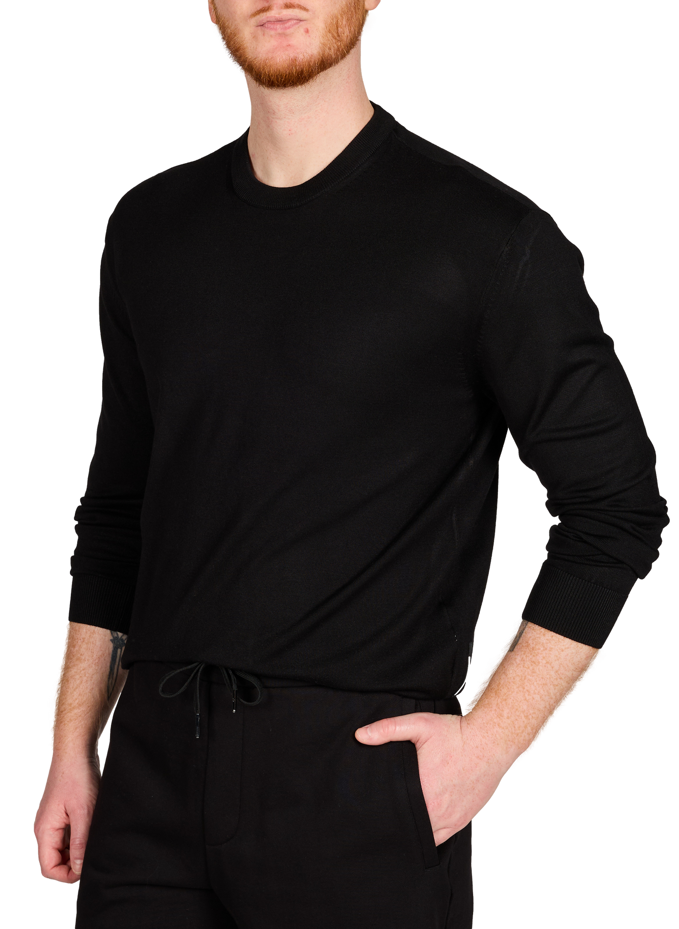 Pull uni ARMANI EXCHANGE Noir