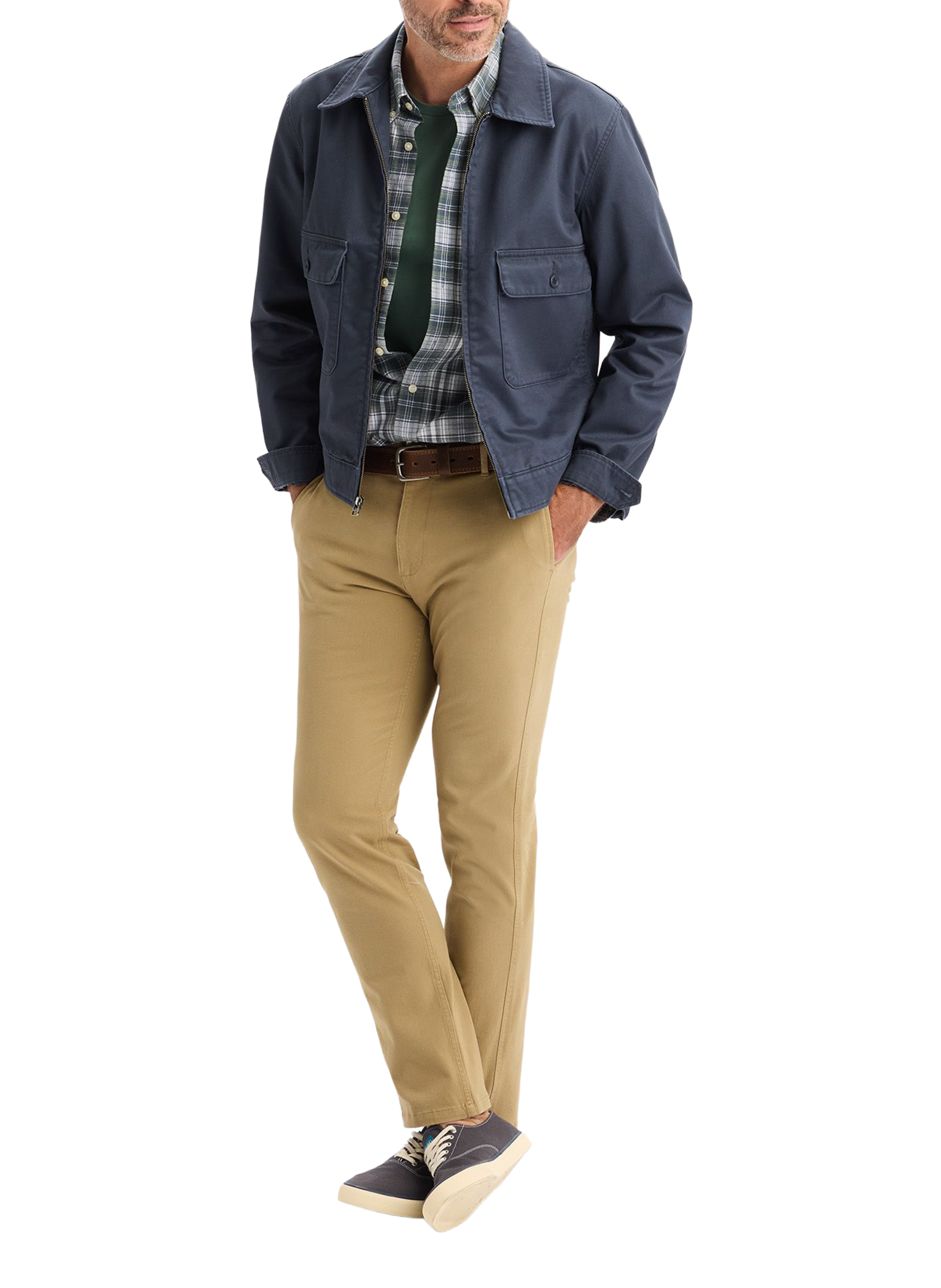 Lightweight cotton jacket DOCKERS Blue