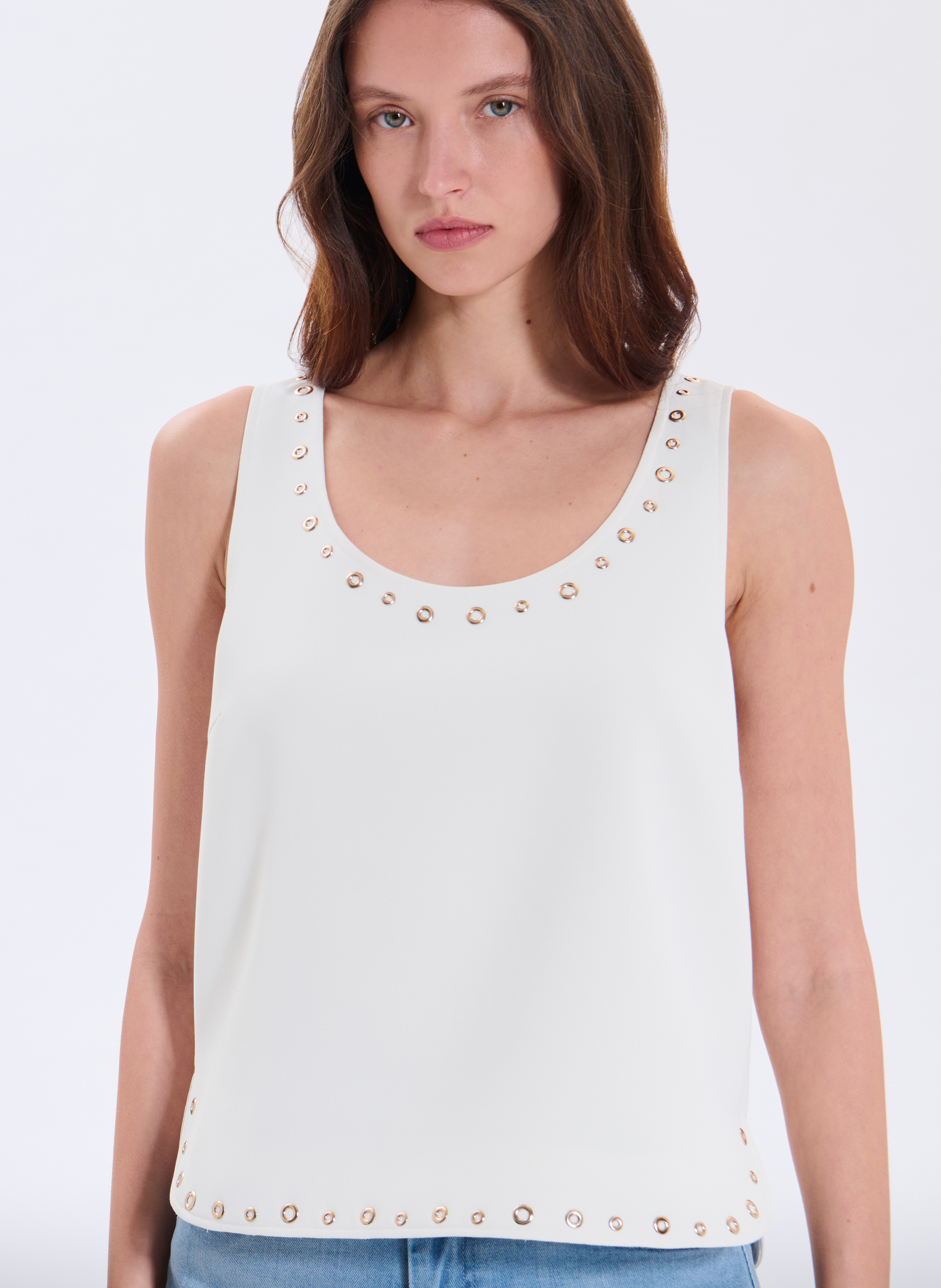 Top  tiki ZAPA Blanc