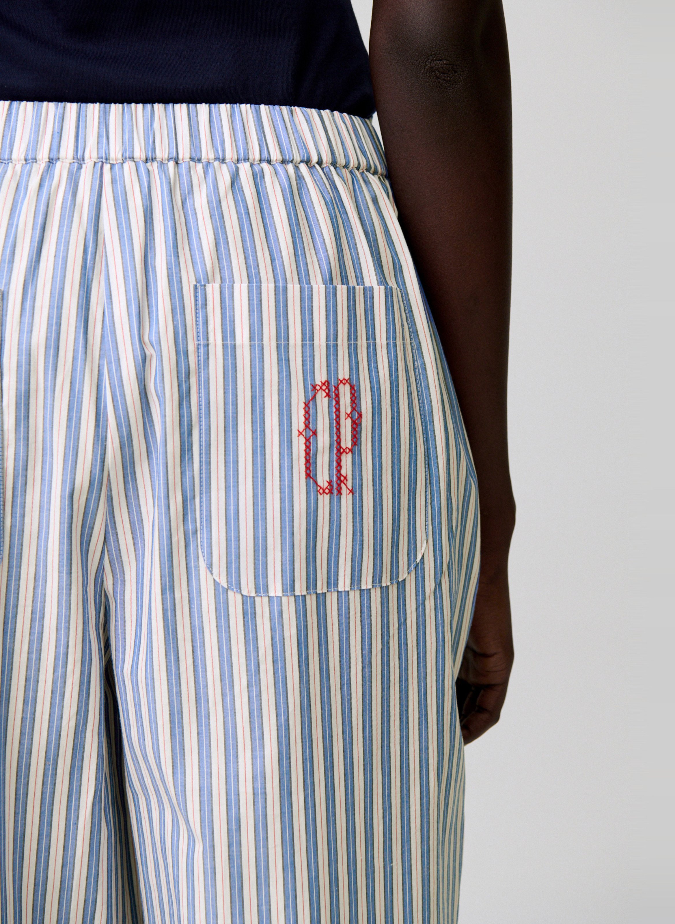 Pantalon large imprimé CLAUDIE PIERLOT Multicolore