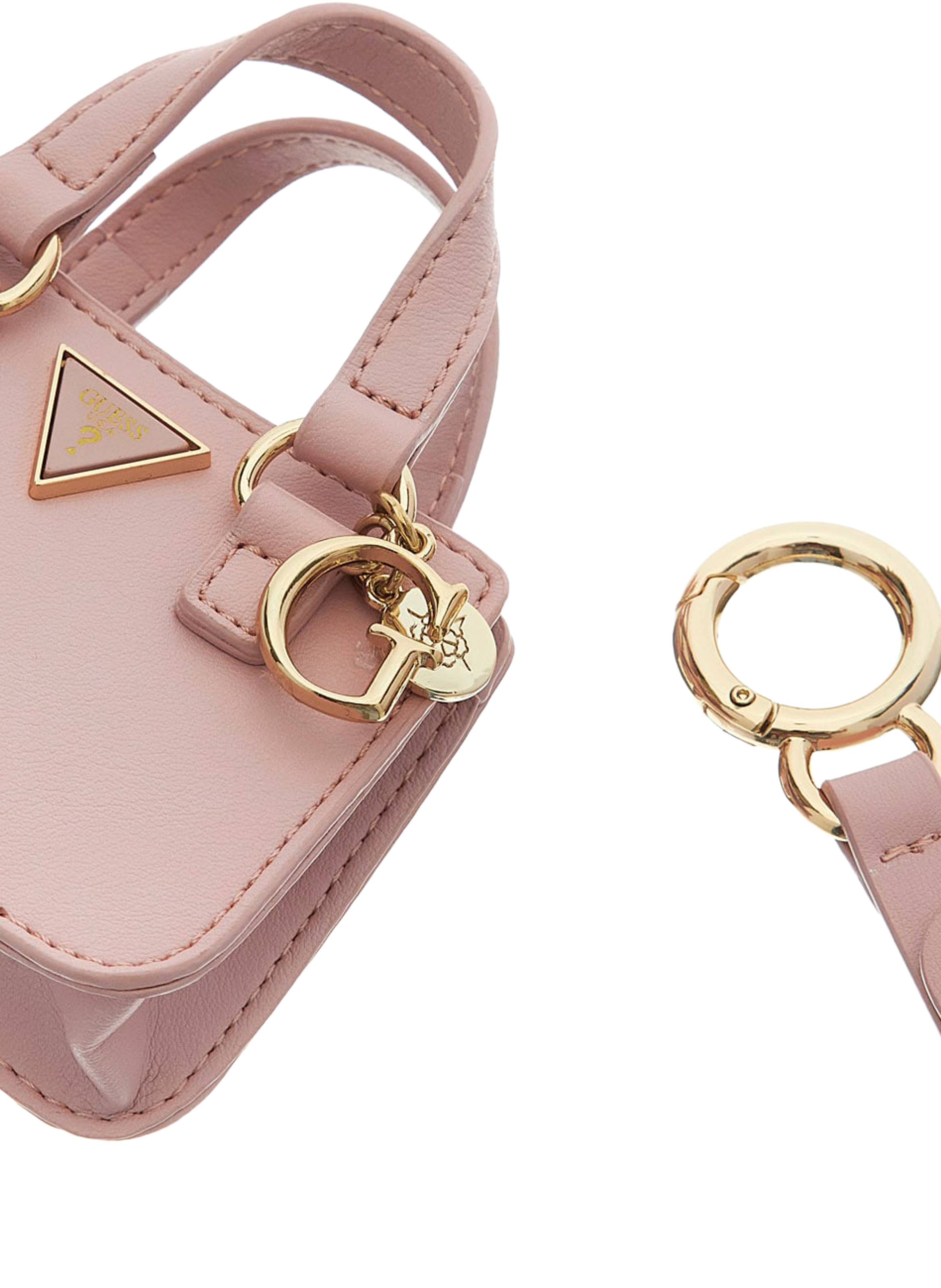 ¨Porte-clés Miscellaneous petit sac GUESS Rose