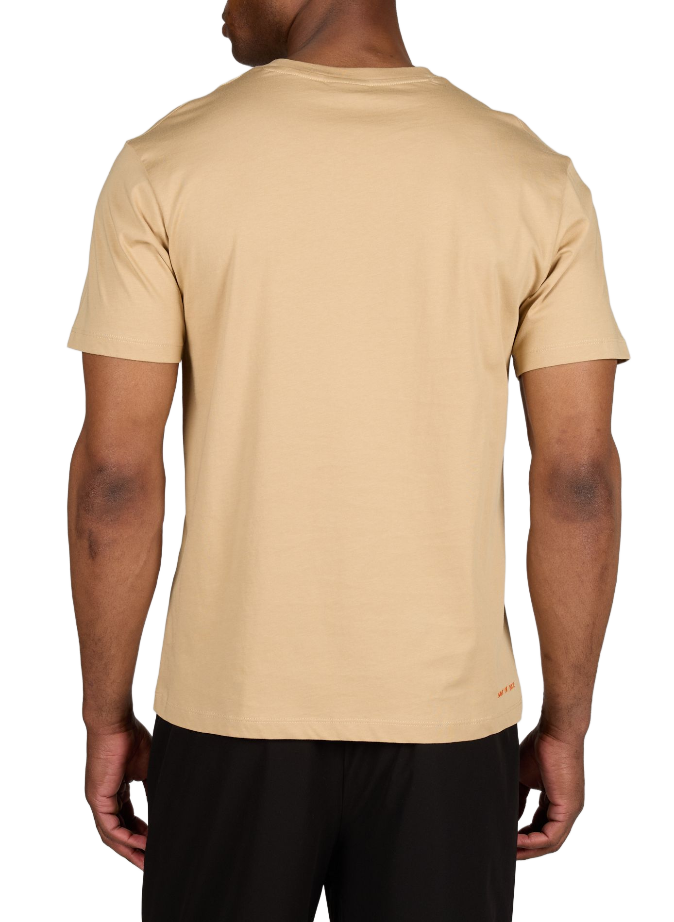 Tee-shirt droit en coton SAVE THE DUCK Beige