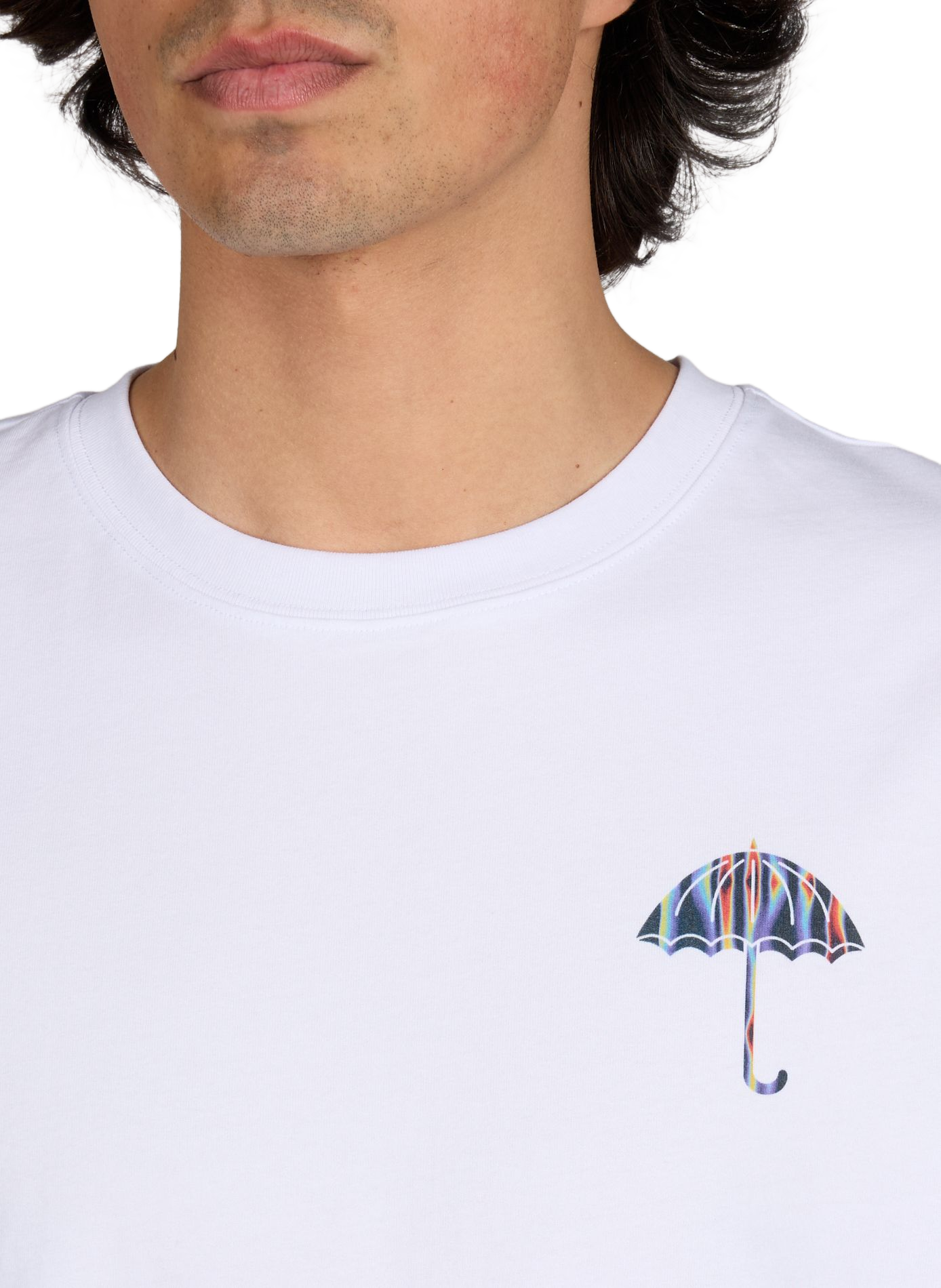 Classic Cotton T-Shirt HELAS CAPS White