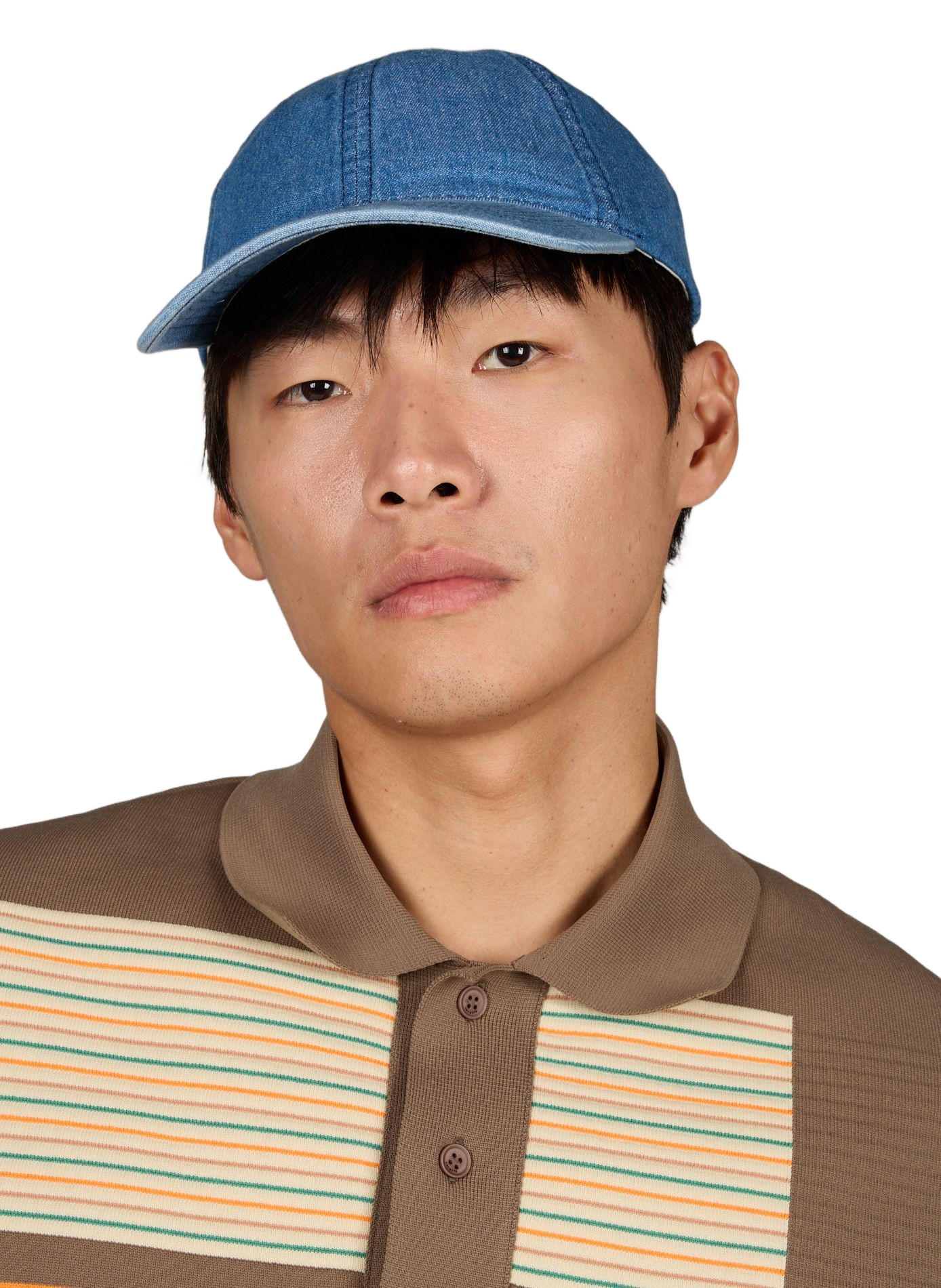 Solid cotton cap VARSITY Blue