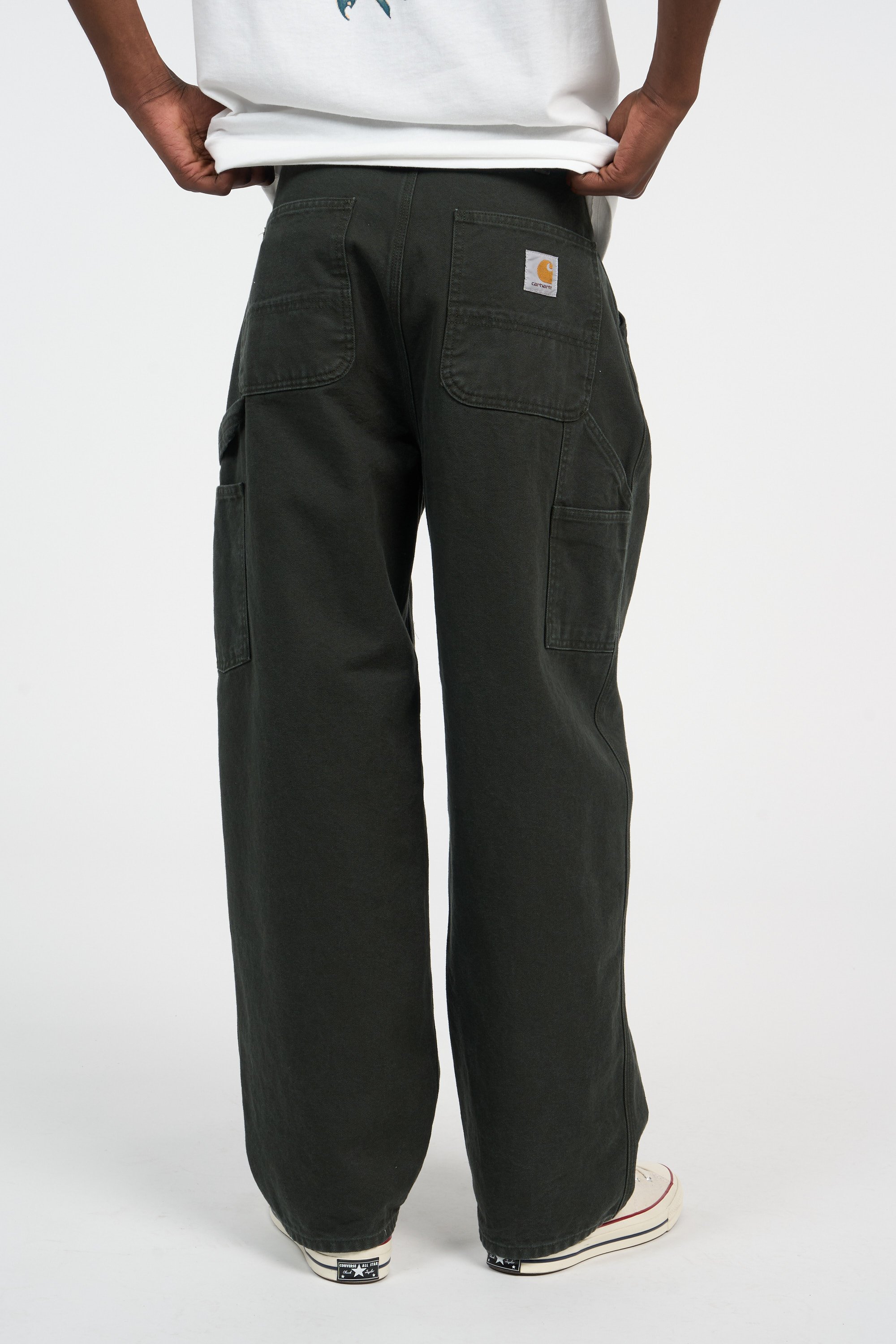 Pantalon og single knee pant CARHARTT WIP Vert